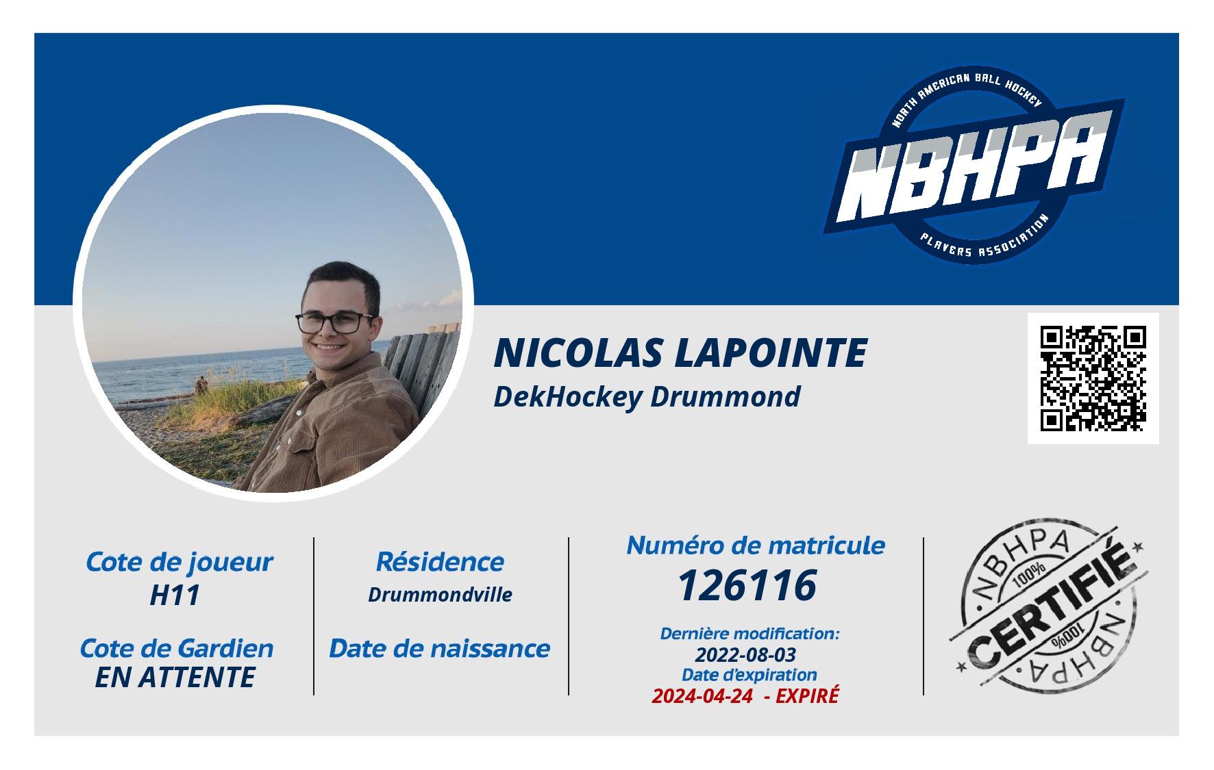 Nicolas Lapointe