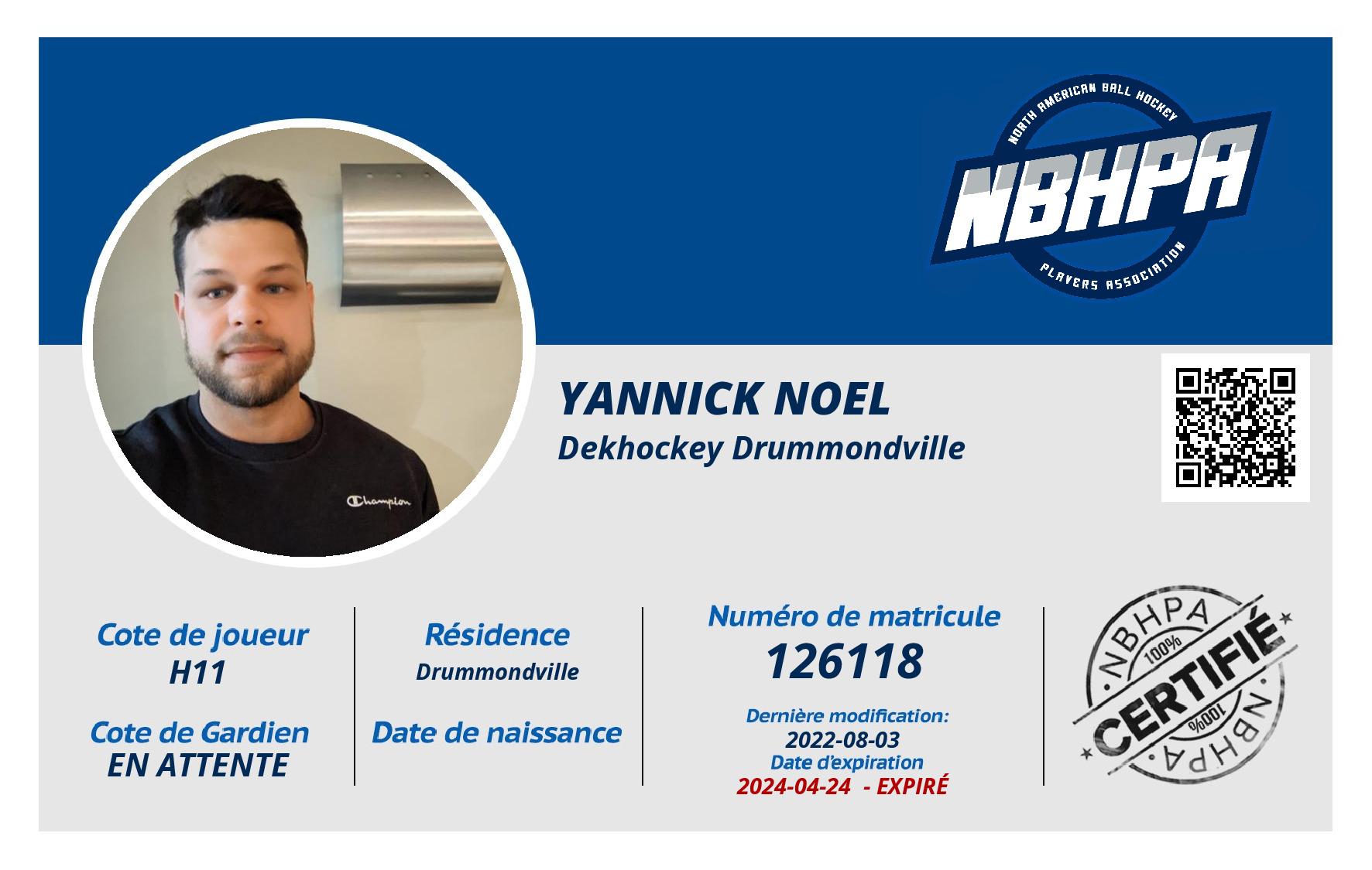 Yannick Noel
