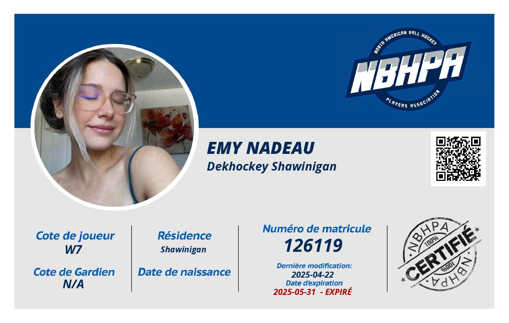 Emy Nadeau 