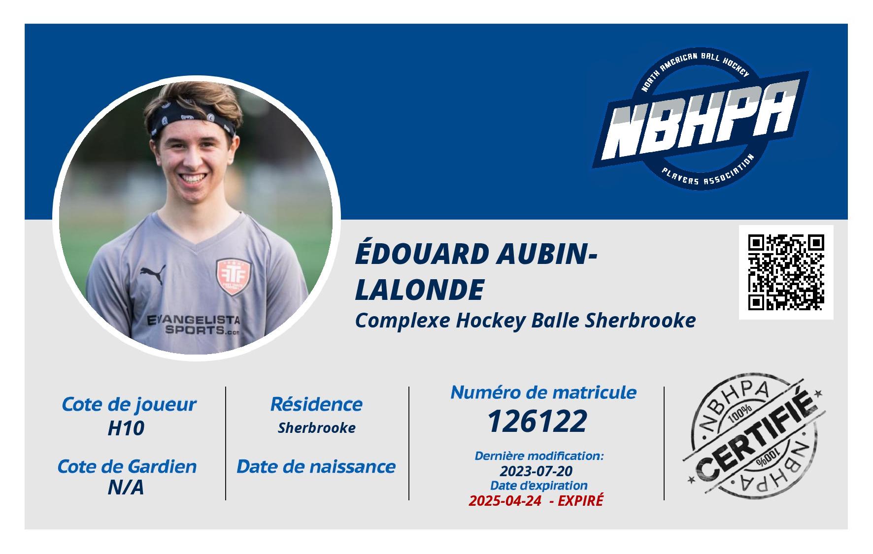 Édouard Aubin-Lalonde