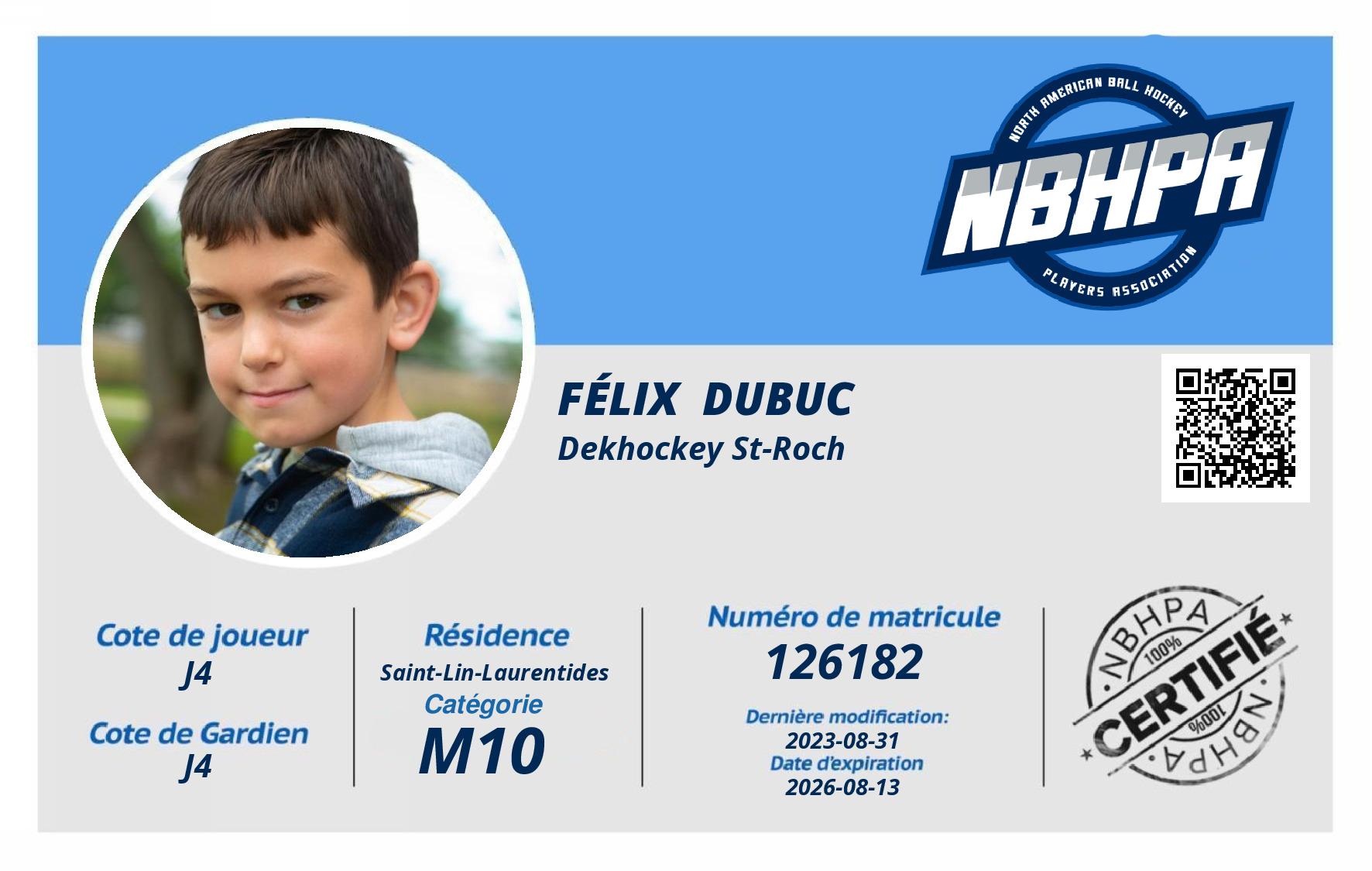 Félix  Dubuc 