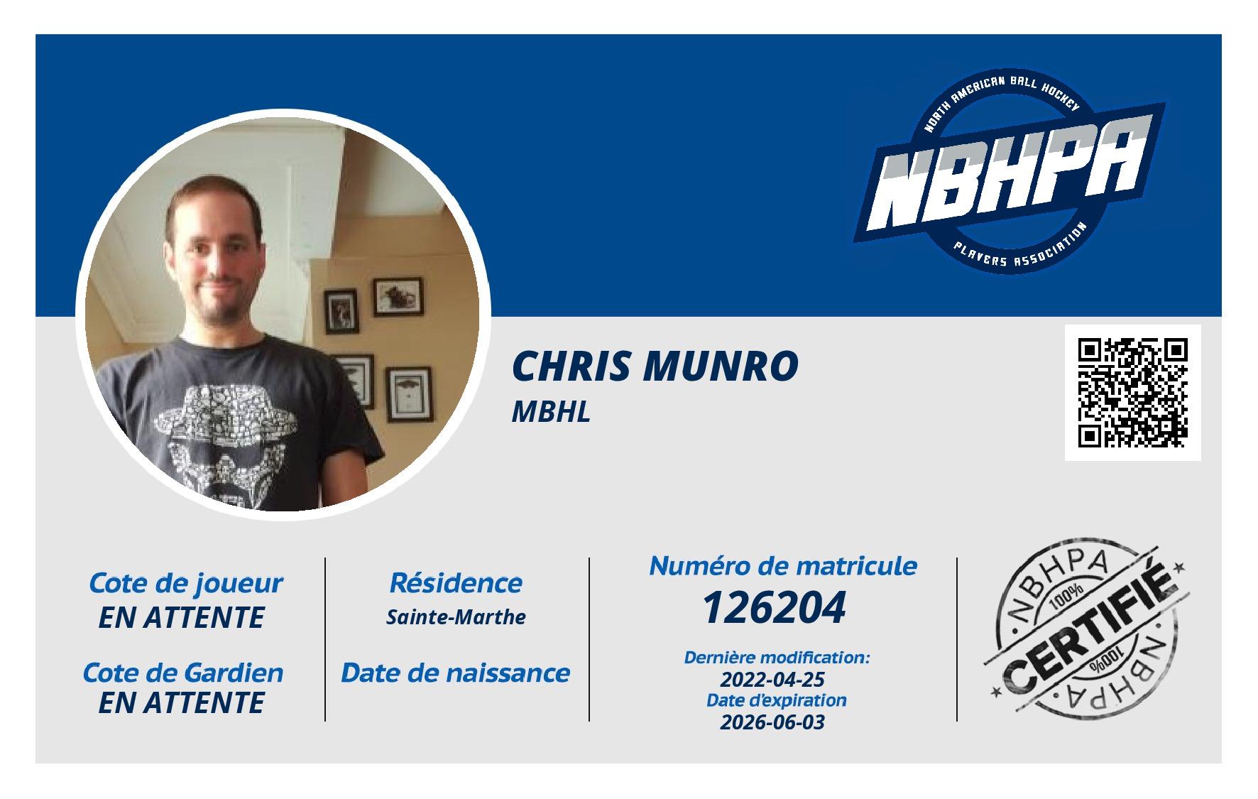 Chris Munro