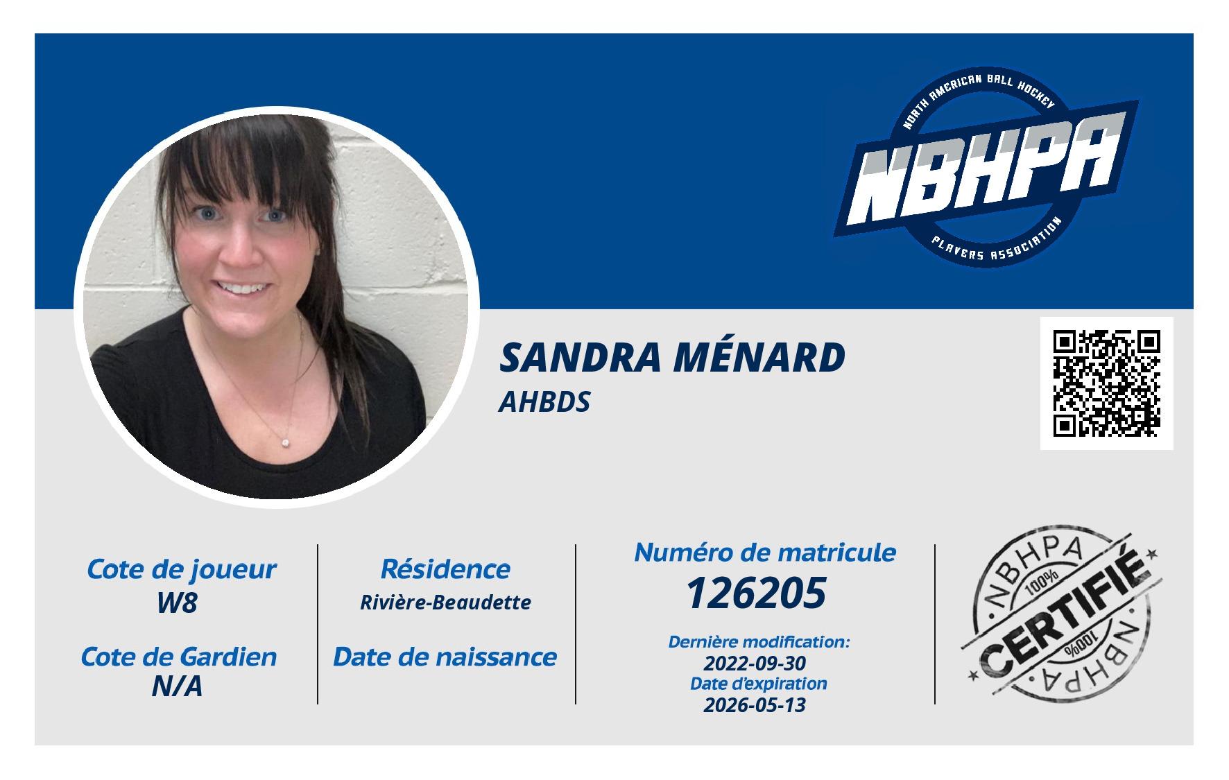 Sandra Ménard
