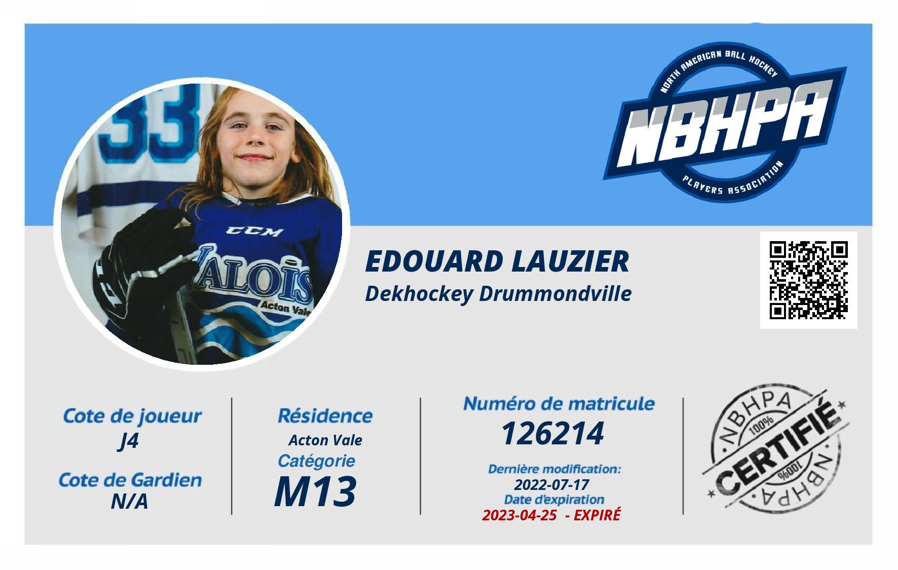 Edouard Lauzier