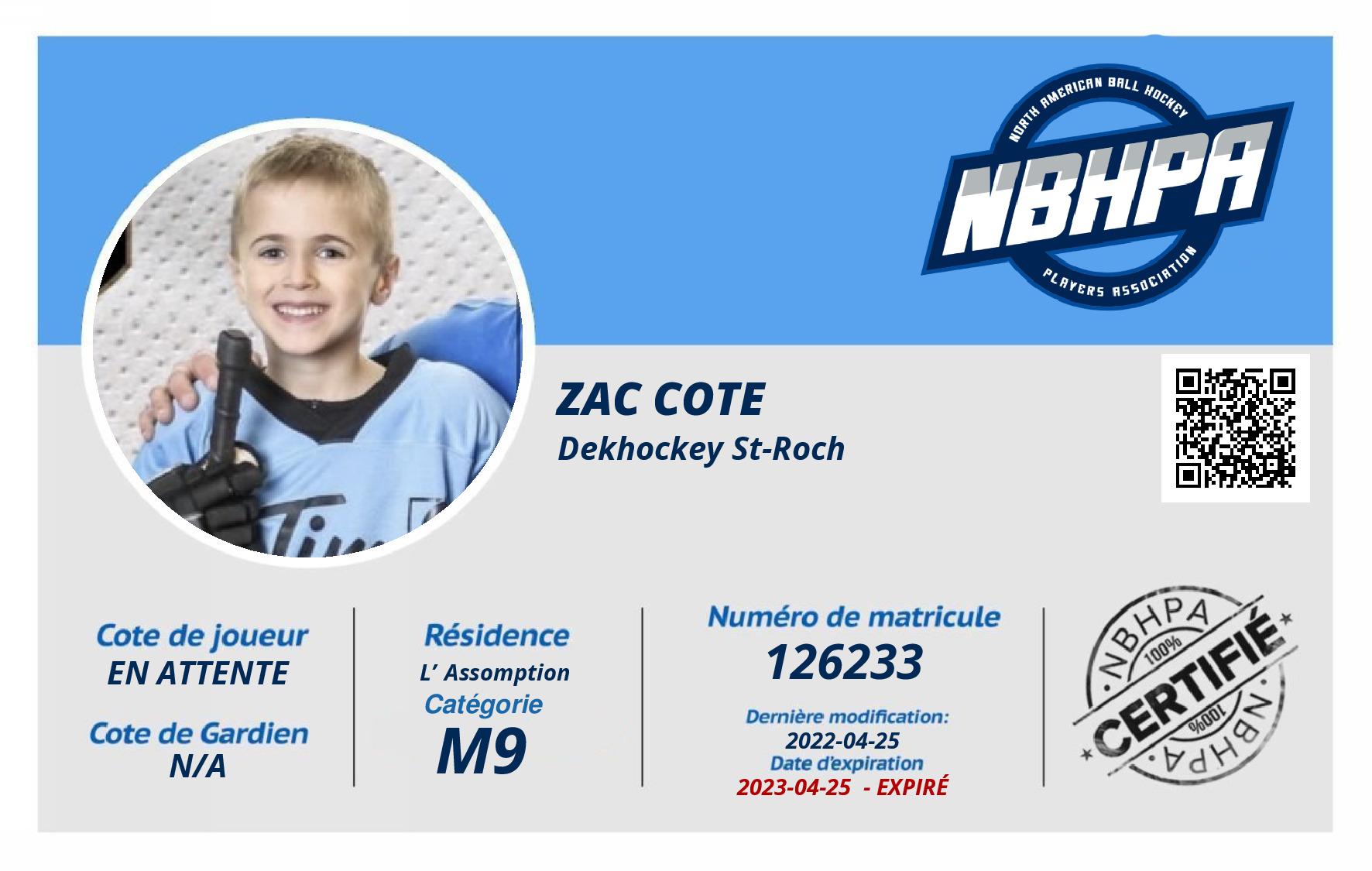 Zac Cote