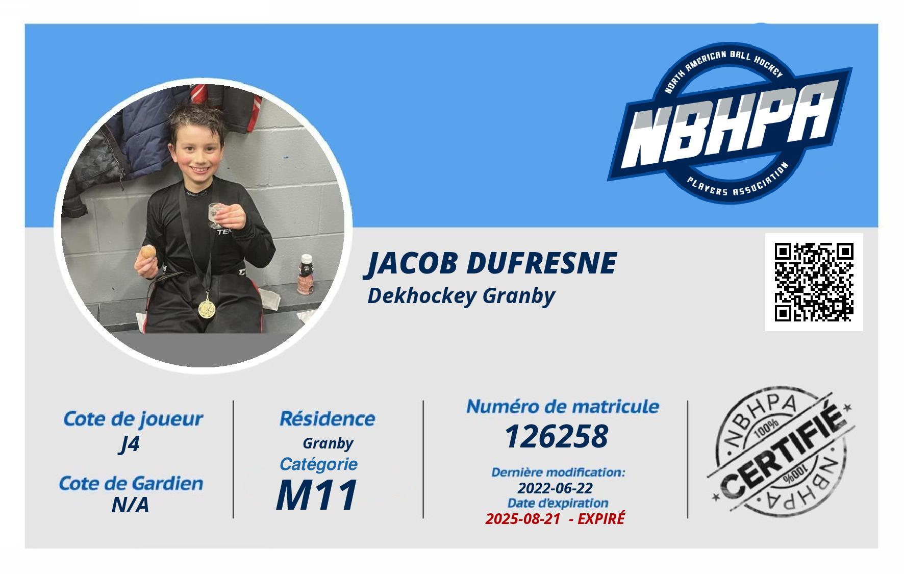 Jacob Dufresne