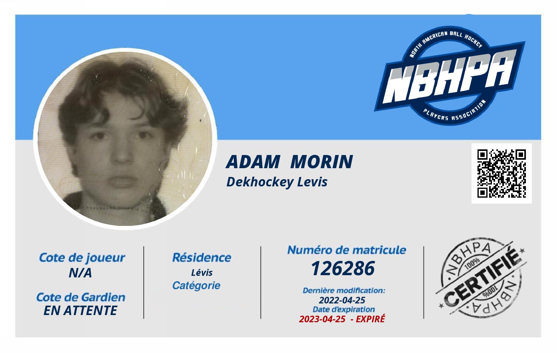 Adam  Morin