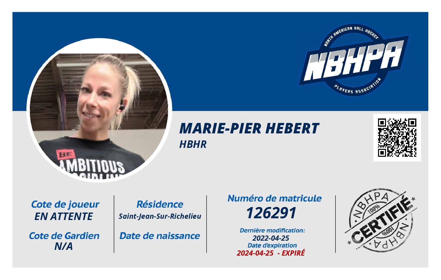 Marie-Pier Hebert