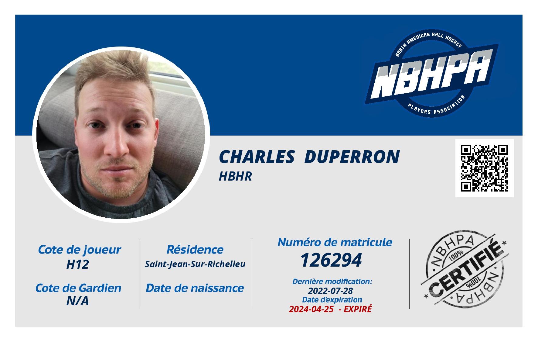 Charles  Duperron