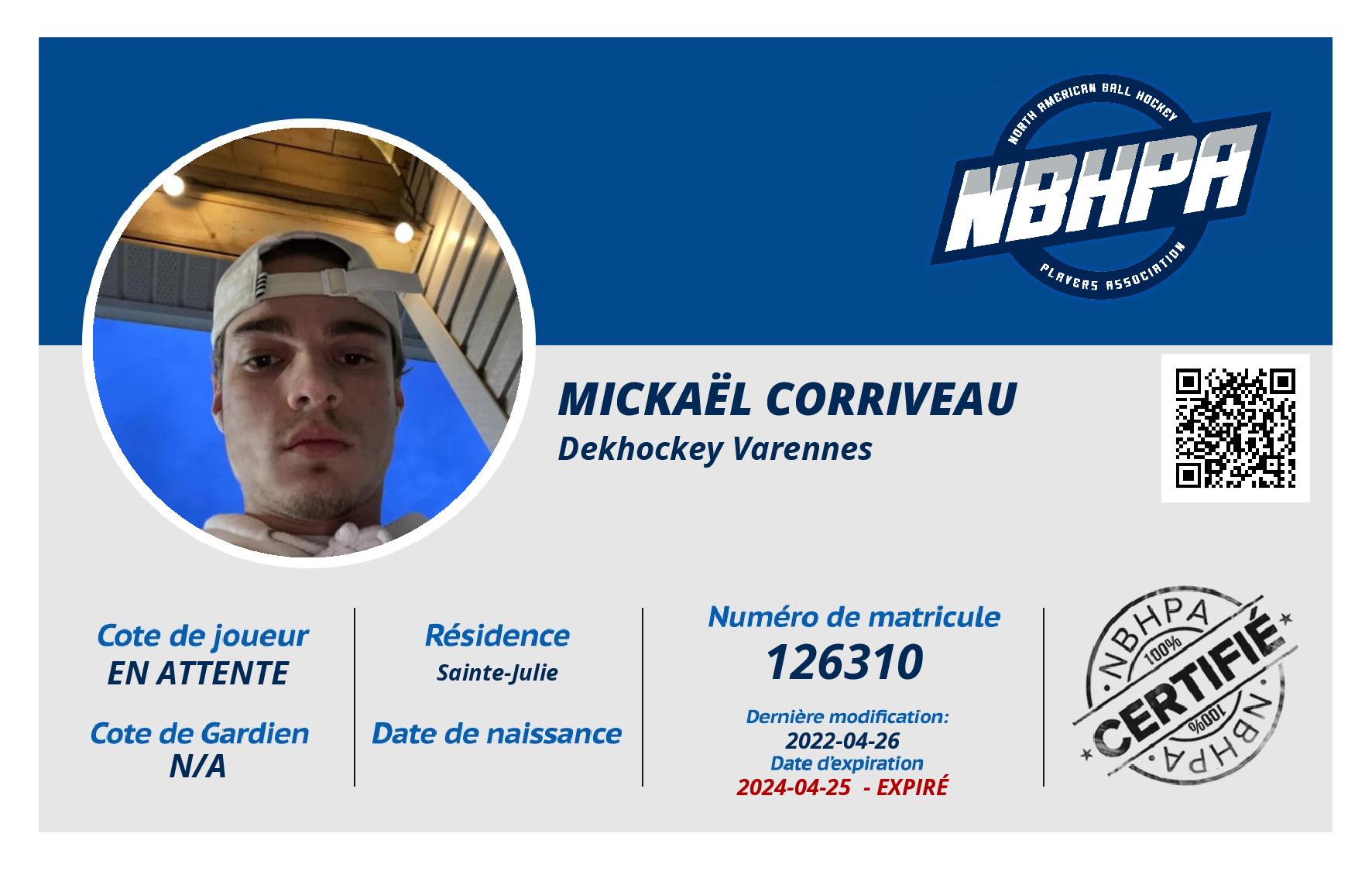 Mickaël Corriveau