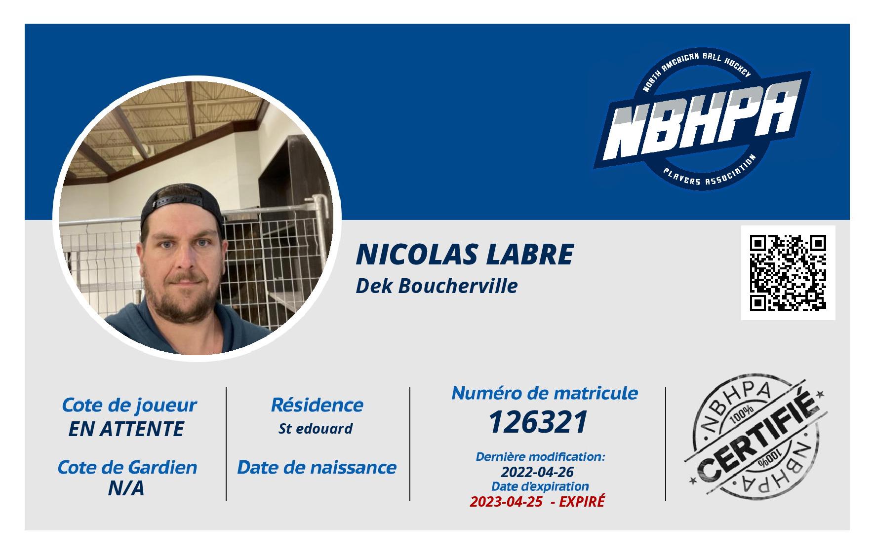 Nicolas Labre