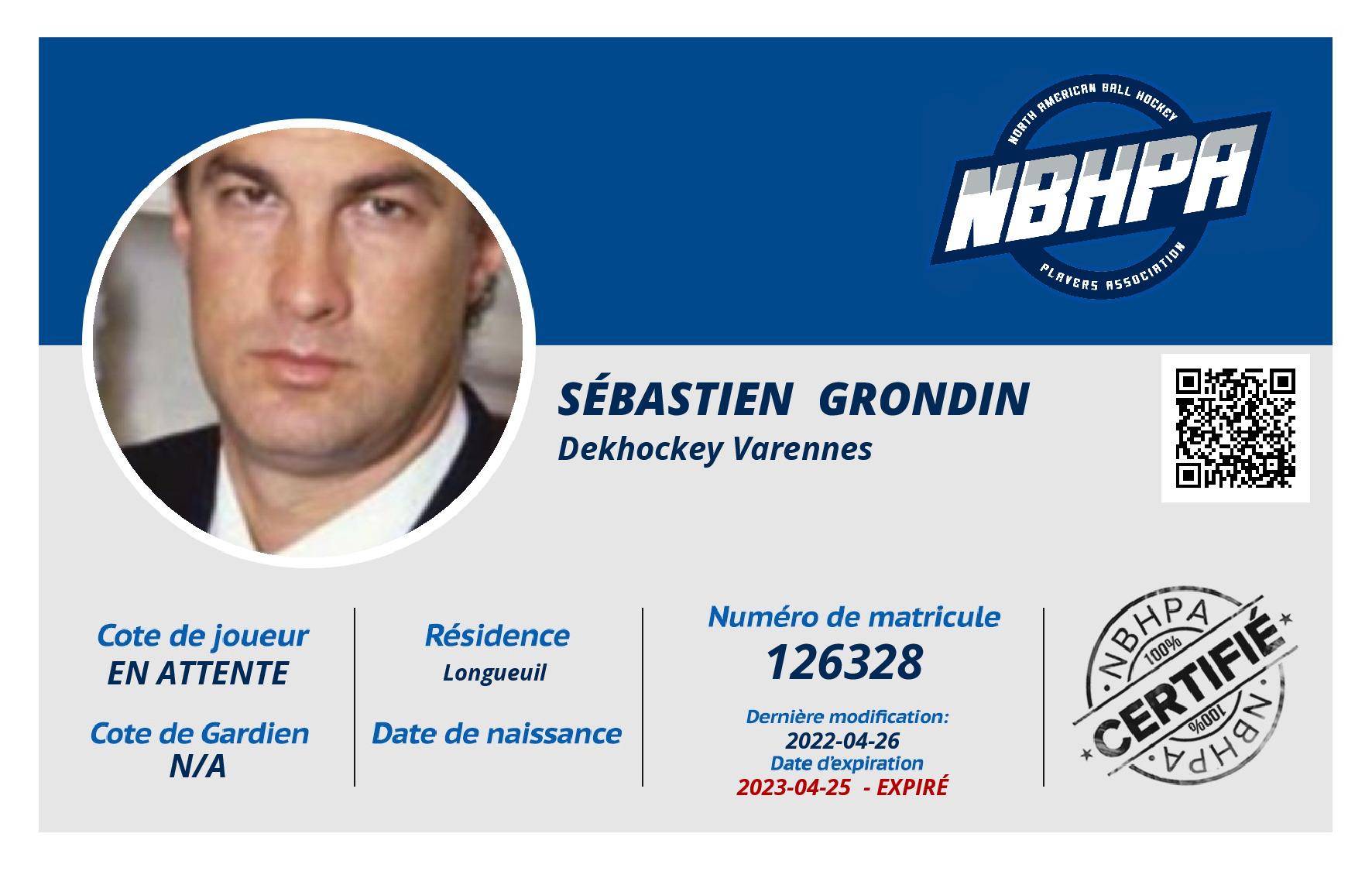 Sébastien  Grondin