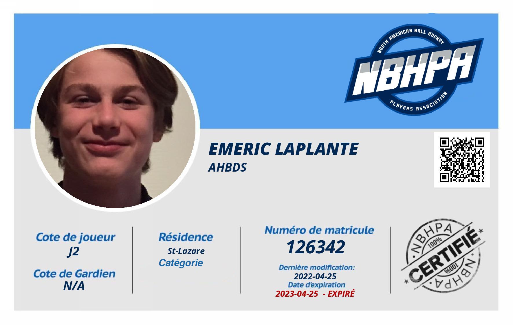Emeric Laplante