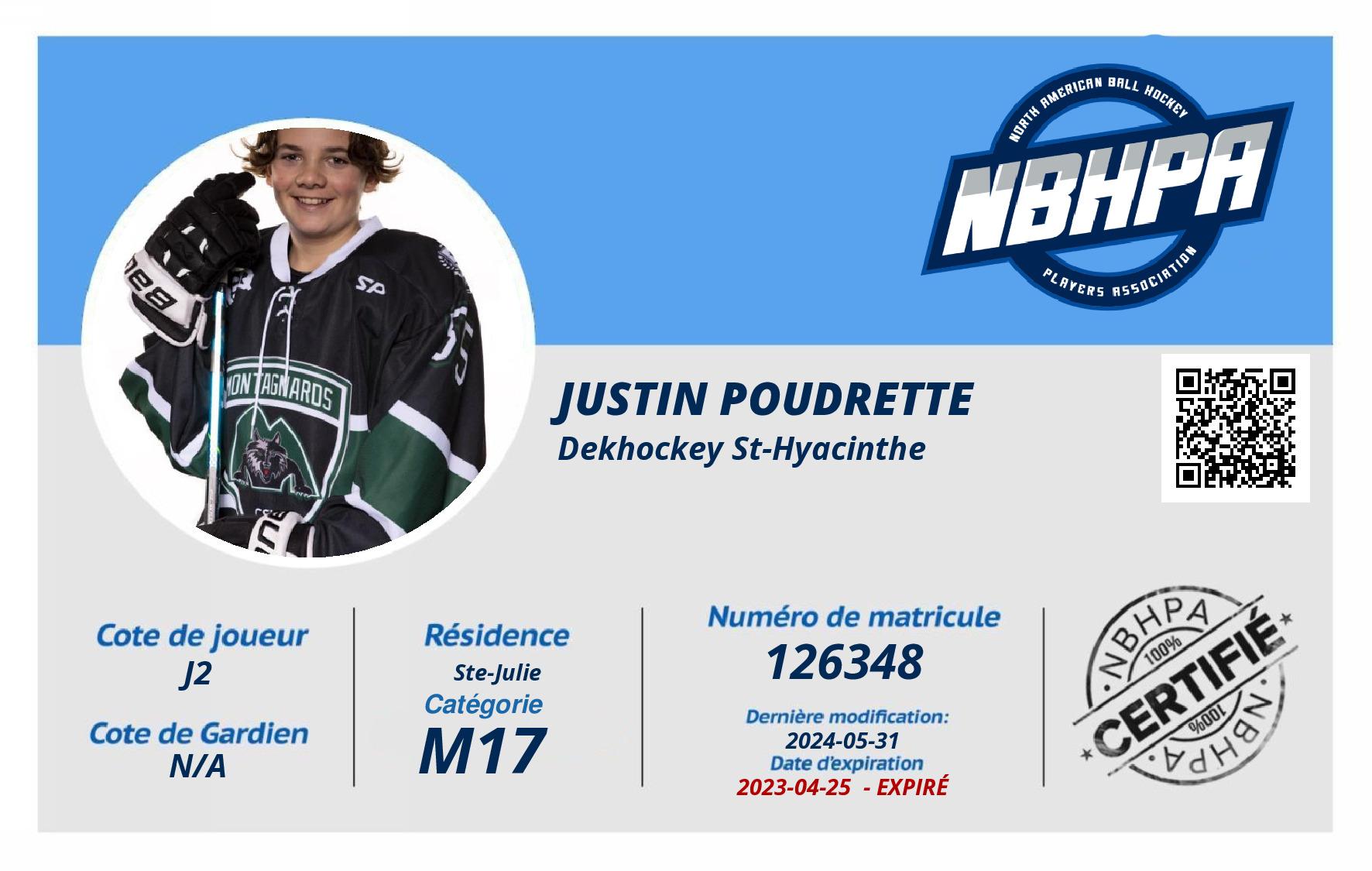 Justin Poudrette