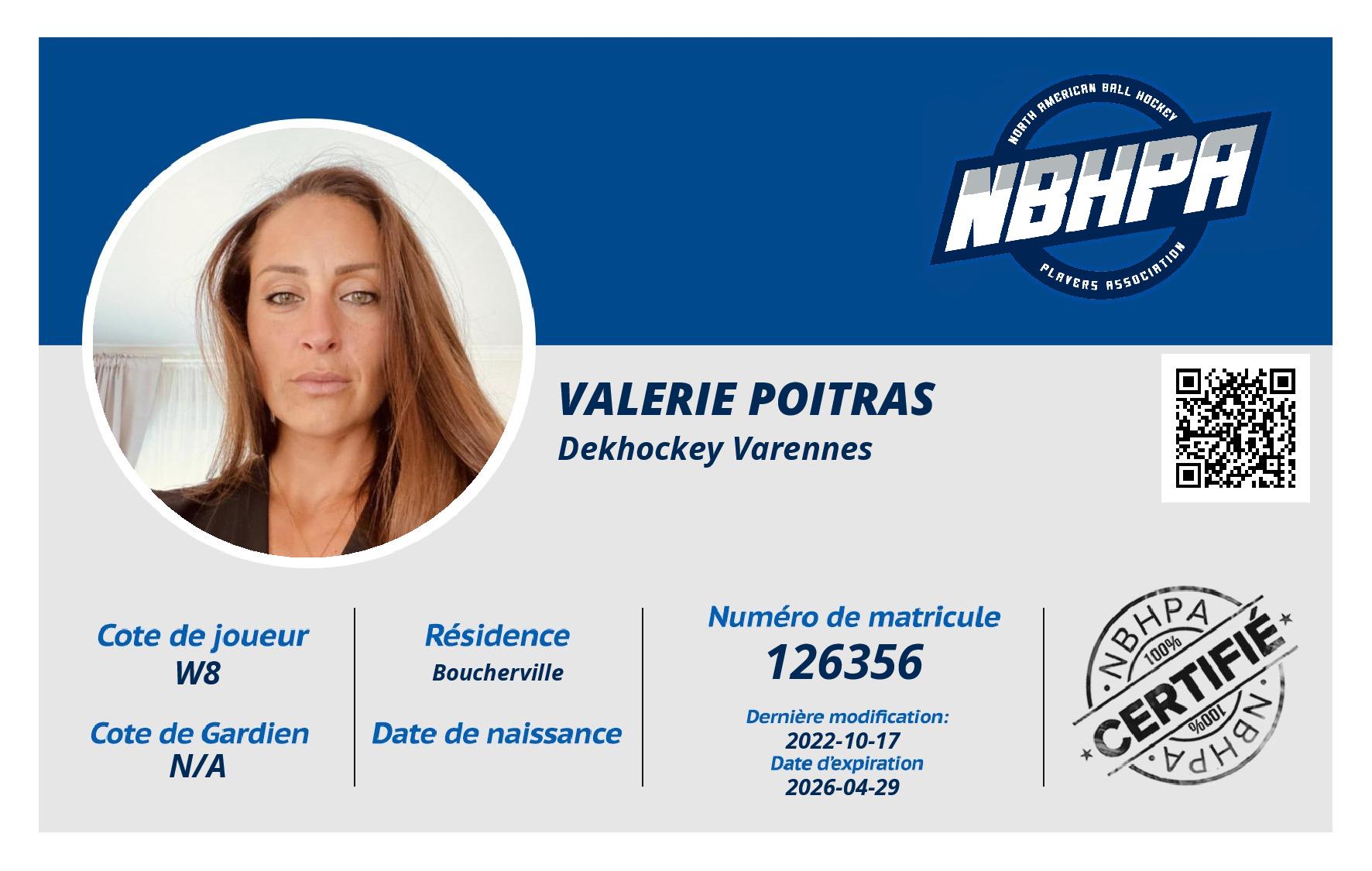 Valerie Poitras