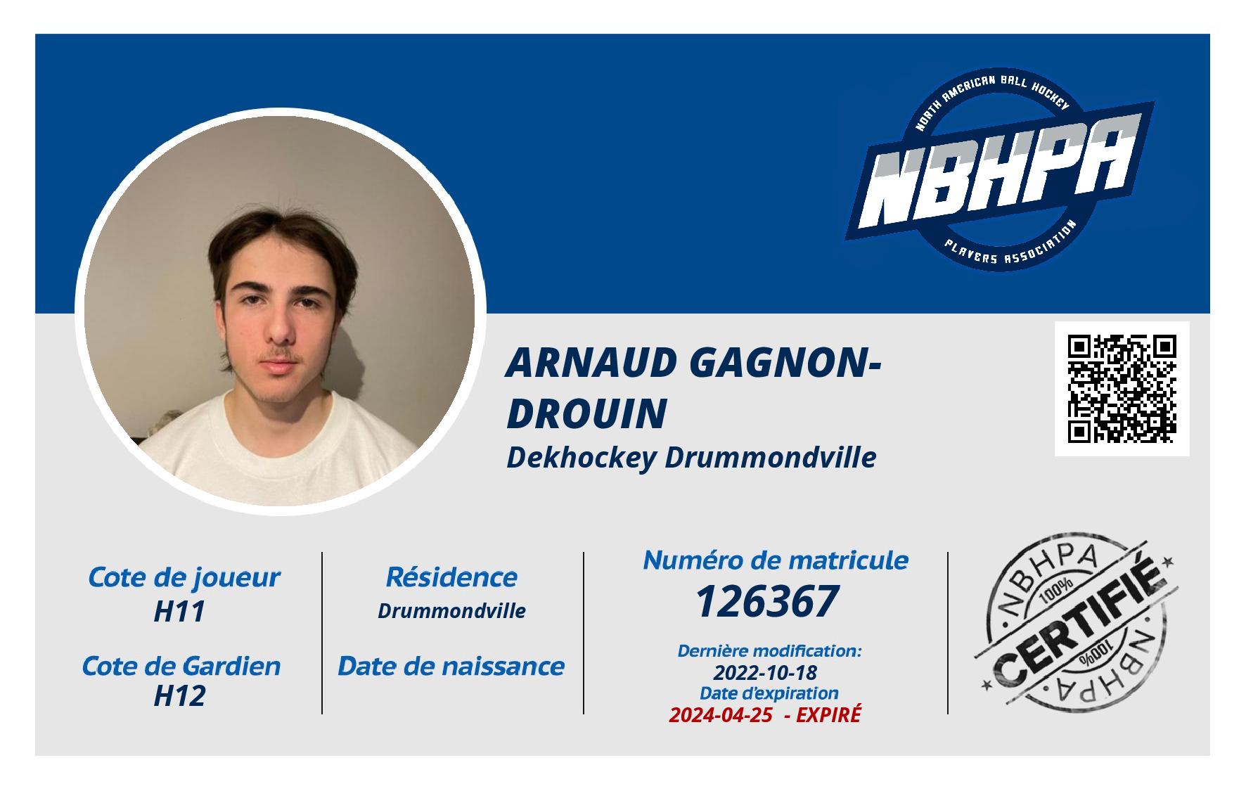 Arnaud Gagnon-Drouin