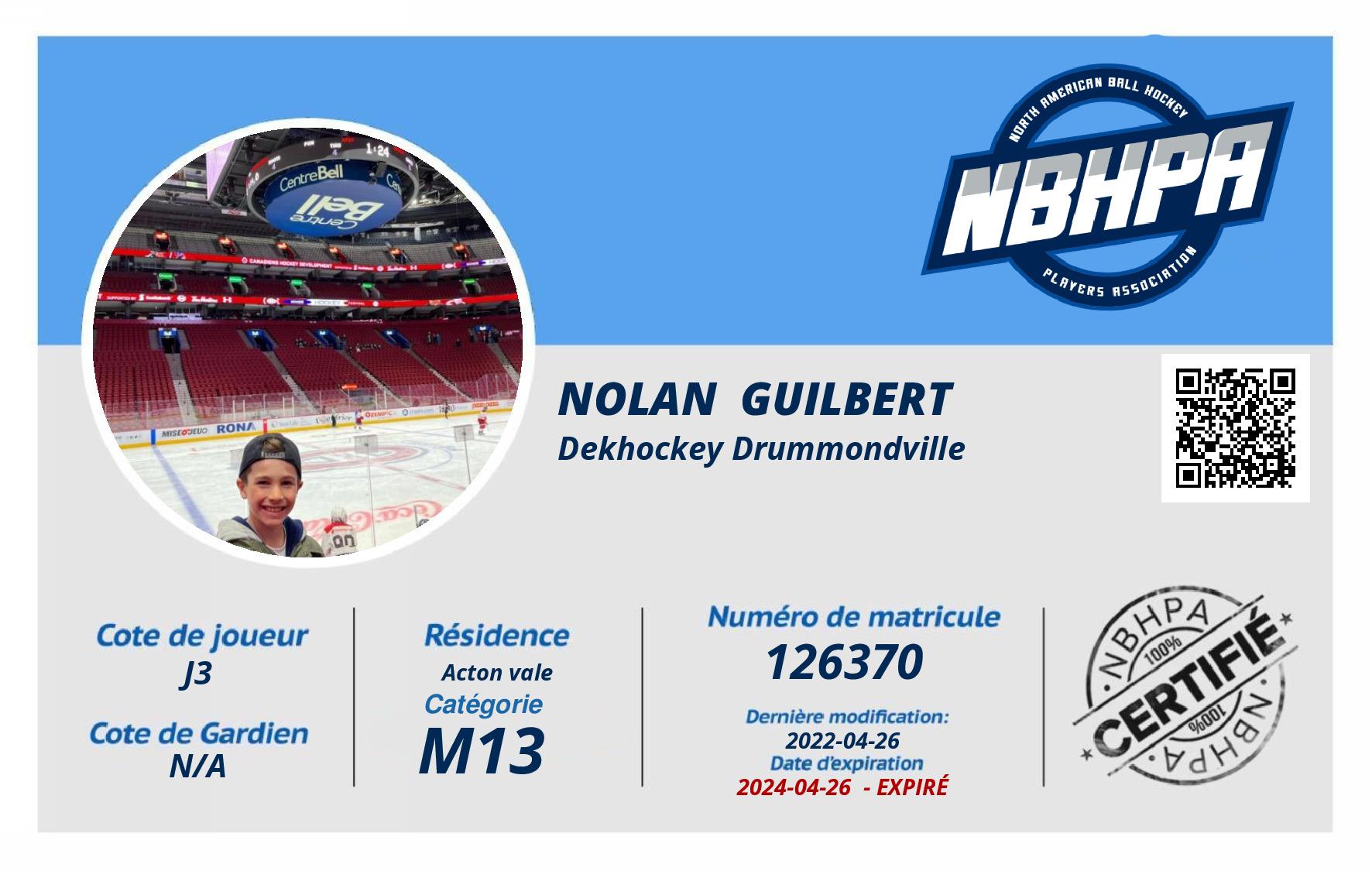 Nolan  Guilbert