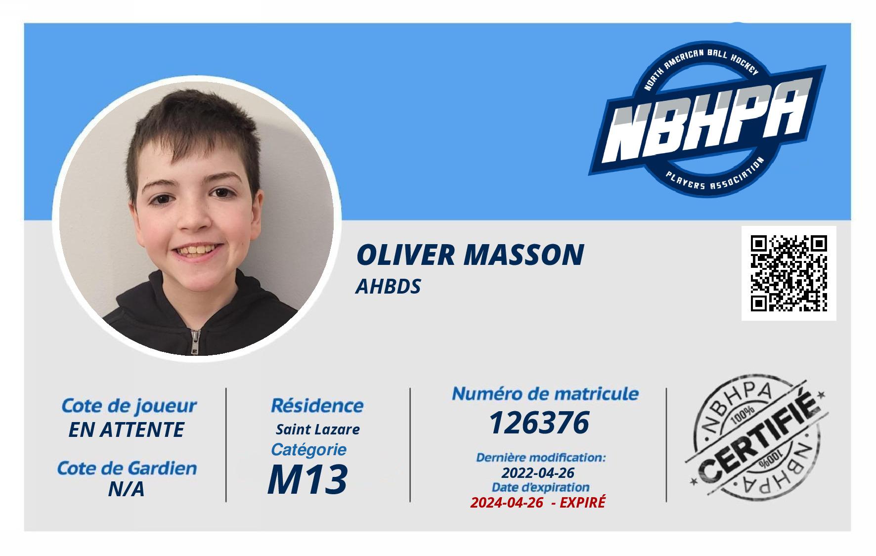 Oliver Masson