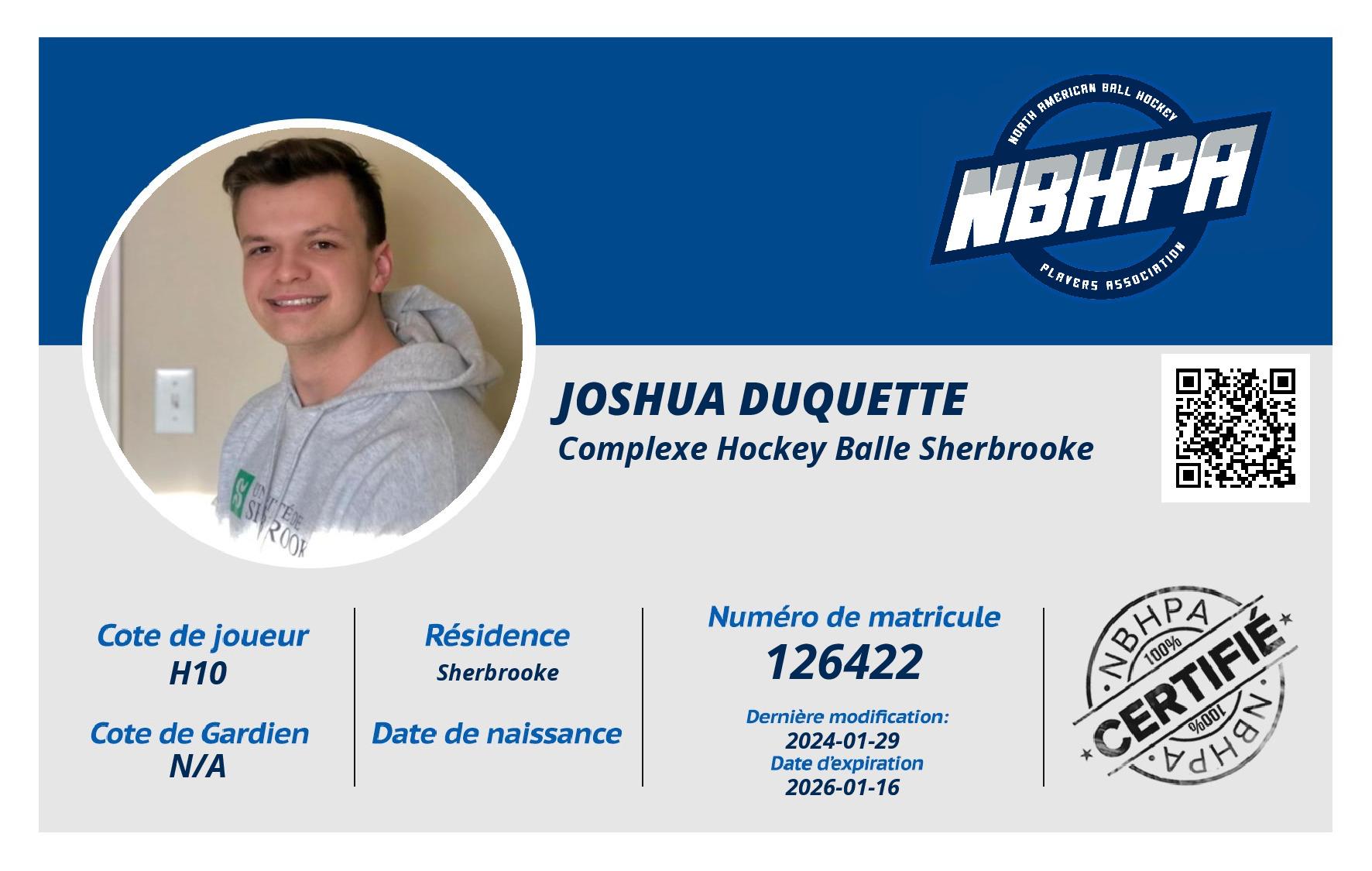 Joshua Duquette