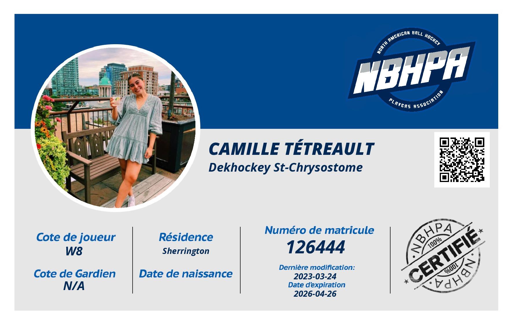 Camille Tétreault