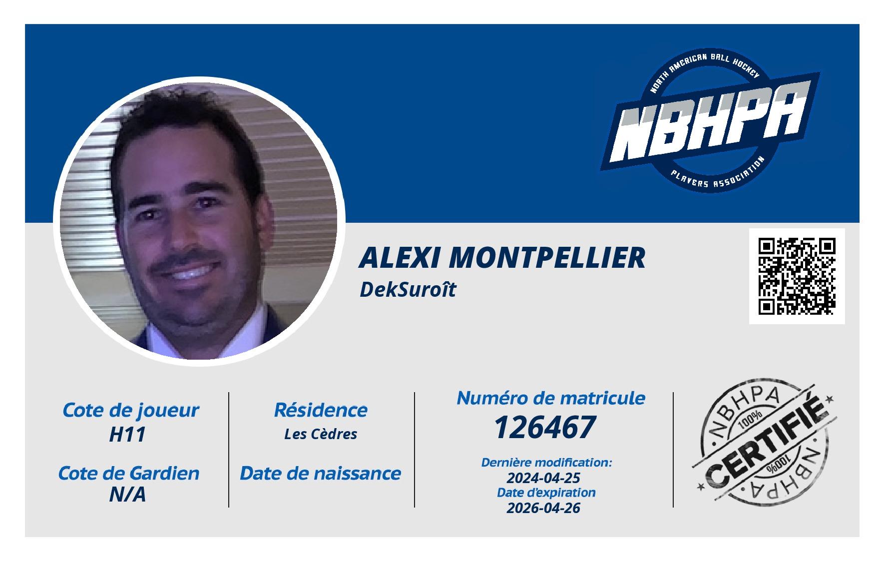 Alexi Montpellier 