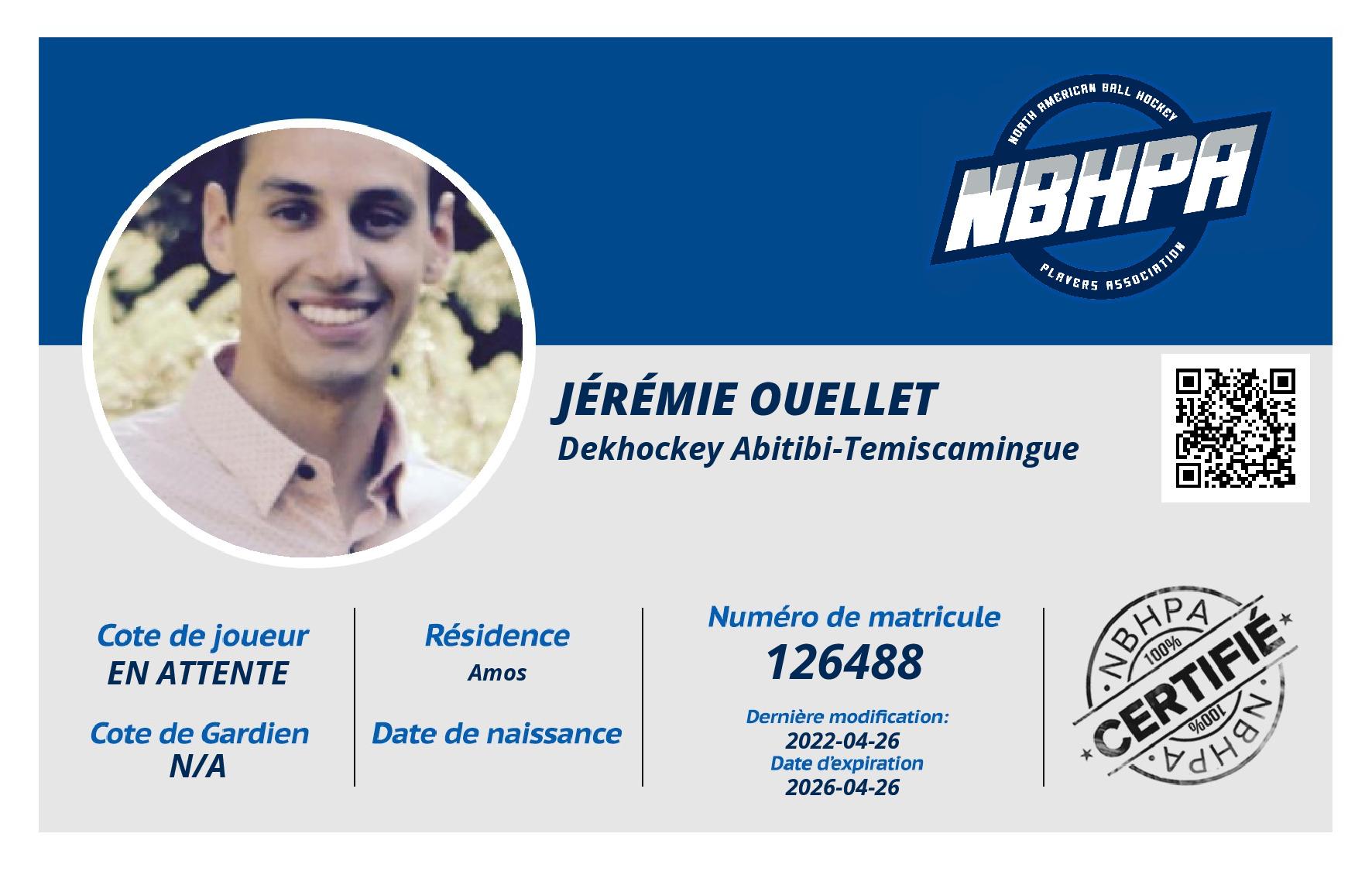 Jérémie Ouellet