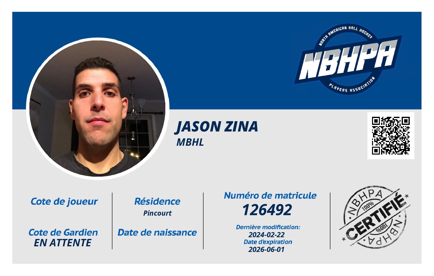 Jason Zina