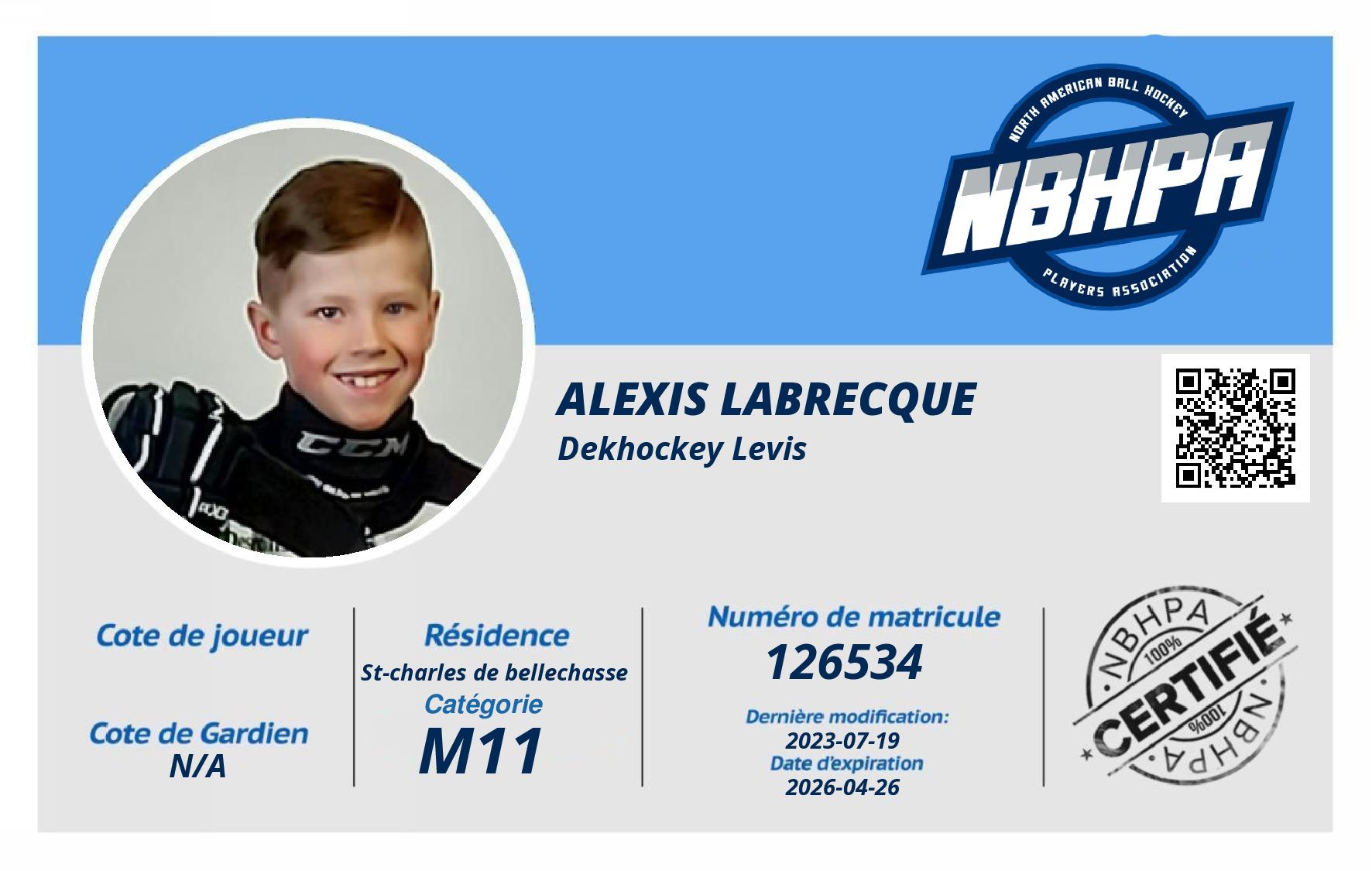 Alexis Labrecque 