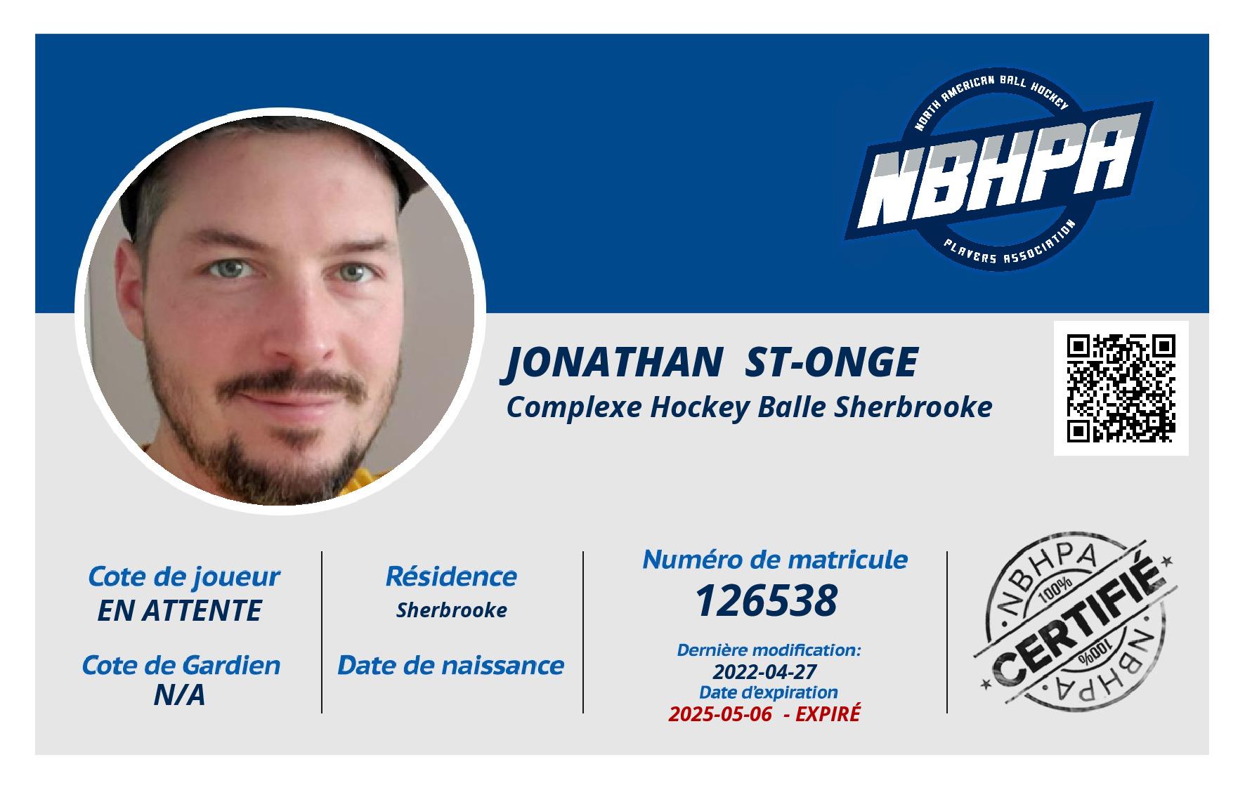 Jonathan  St-Onge 