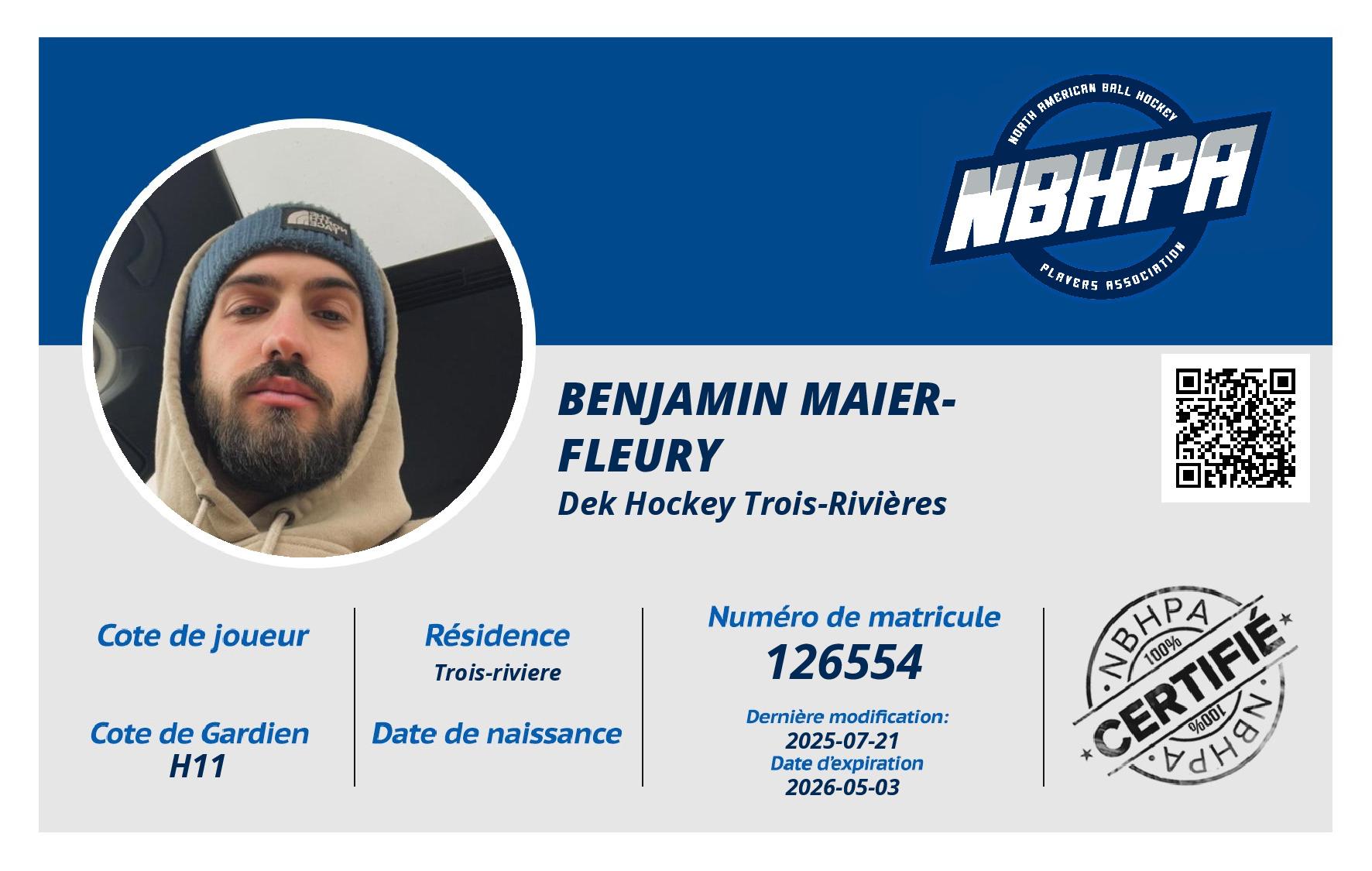 Benjamin Maier-Fleury