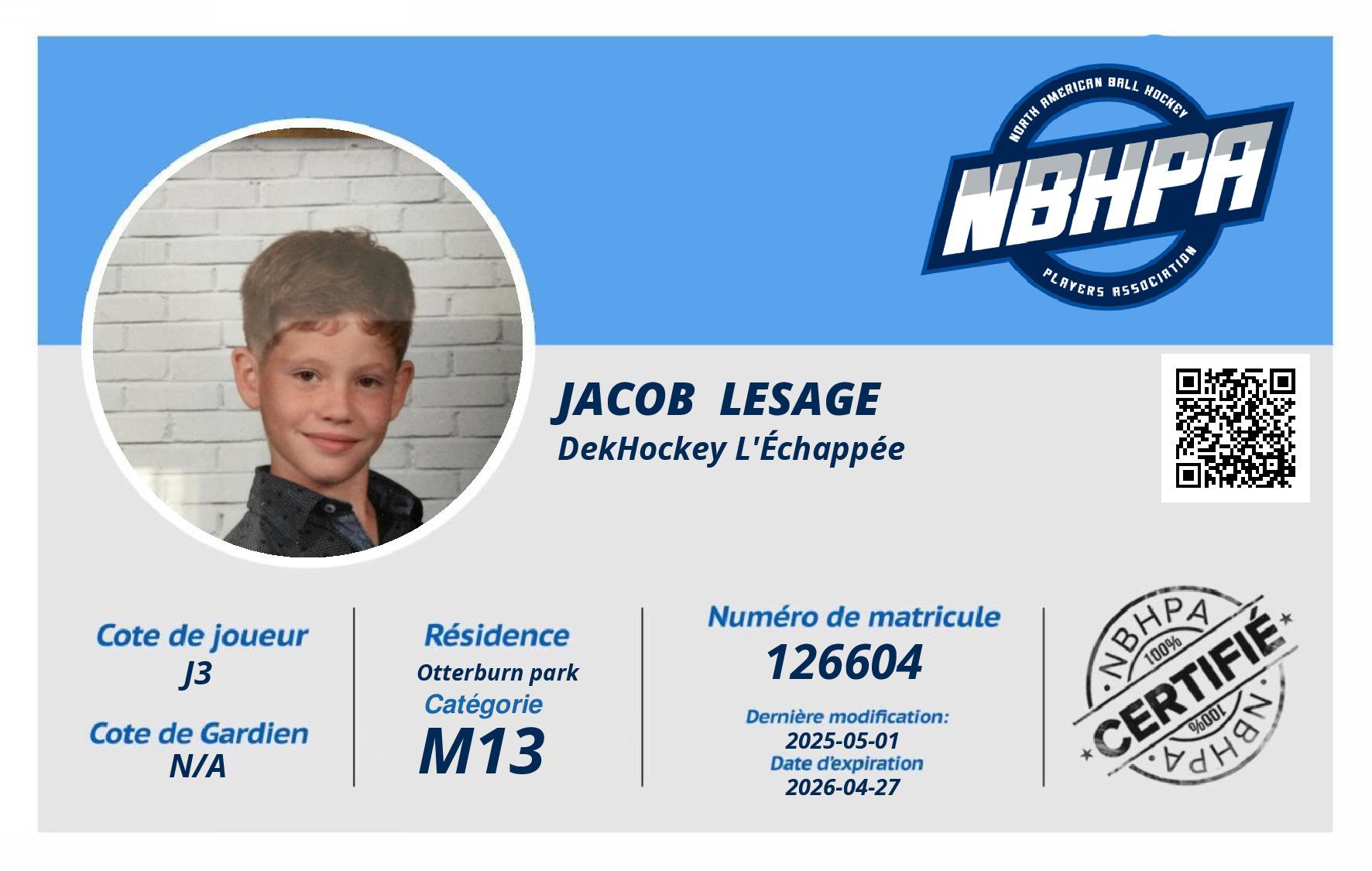 Jacob  Lesage