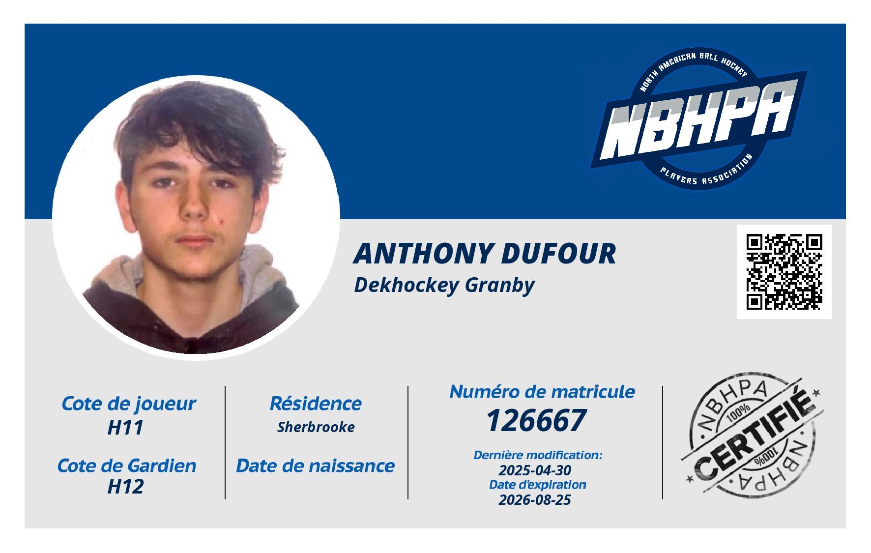 Anthony Dufour