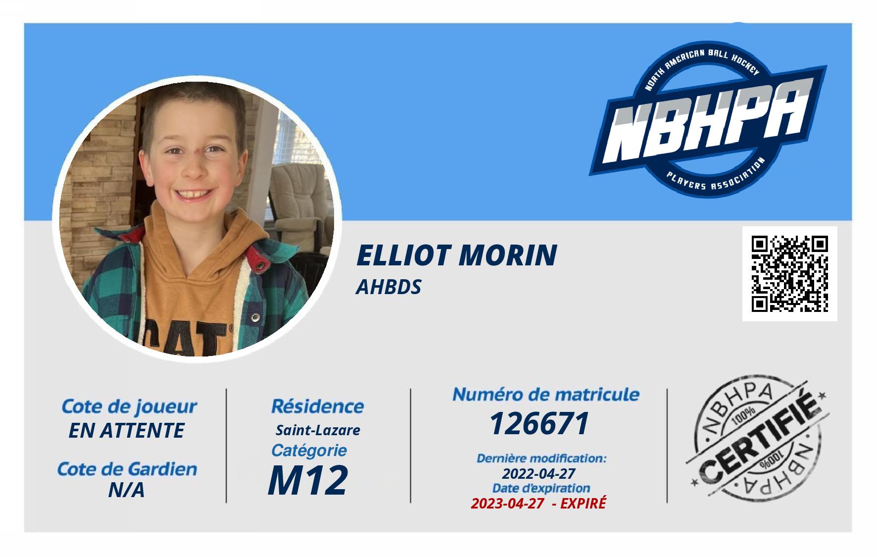Elliot Morin