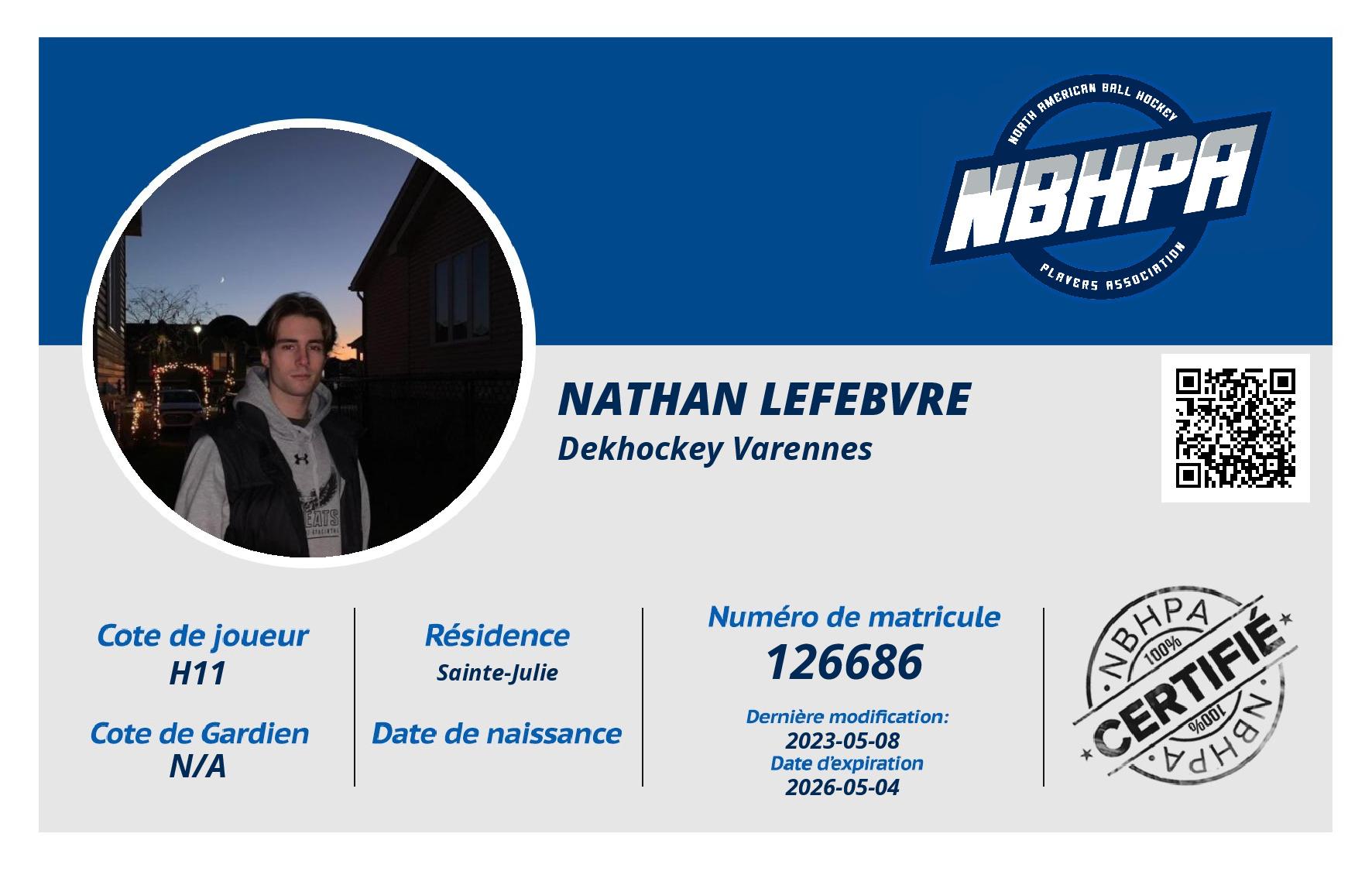 Nathan Lefebvre