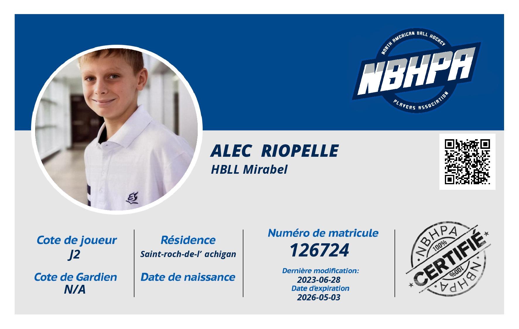 Alec  Riopelle