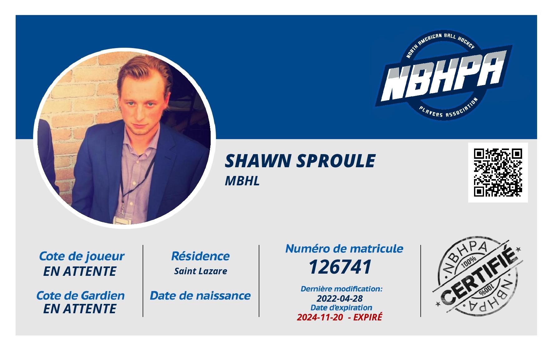 Shawn Sproule