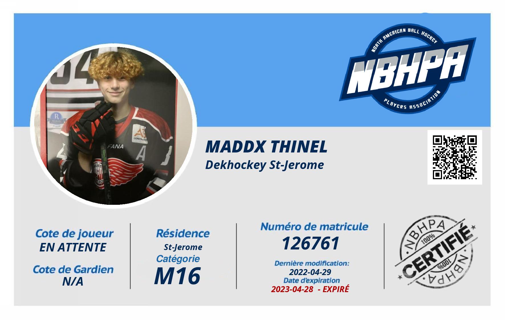 Maddx Thinel
