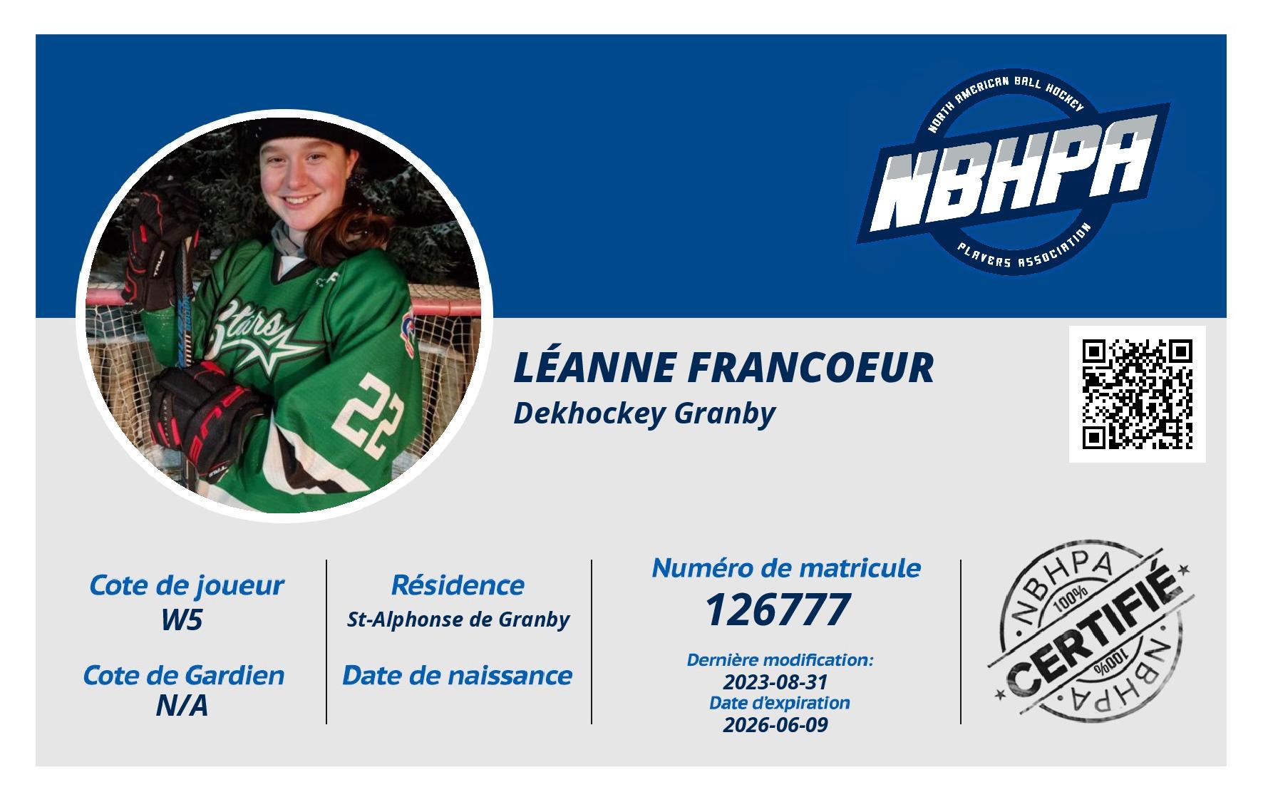 Léanne Francoeur