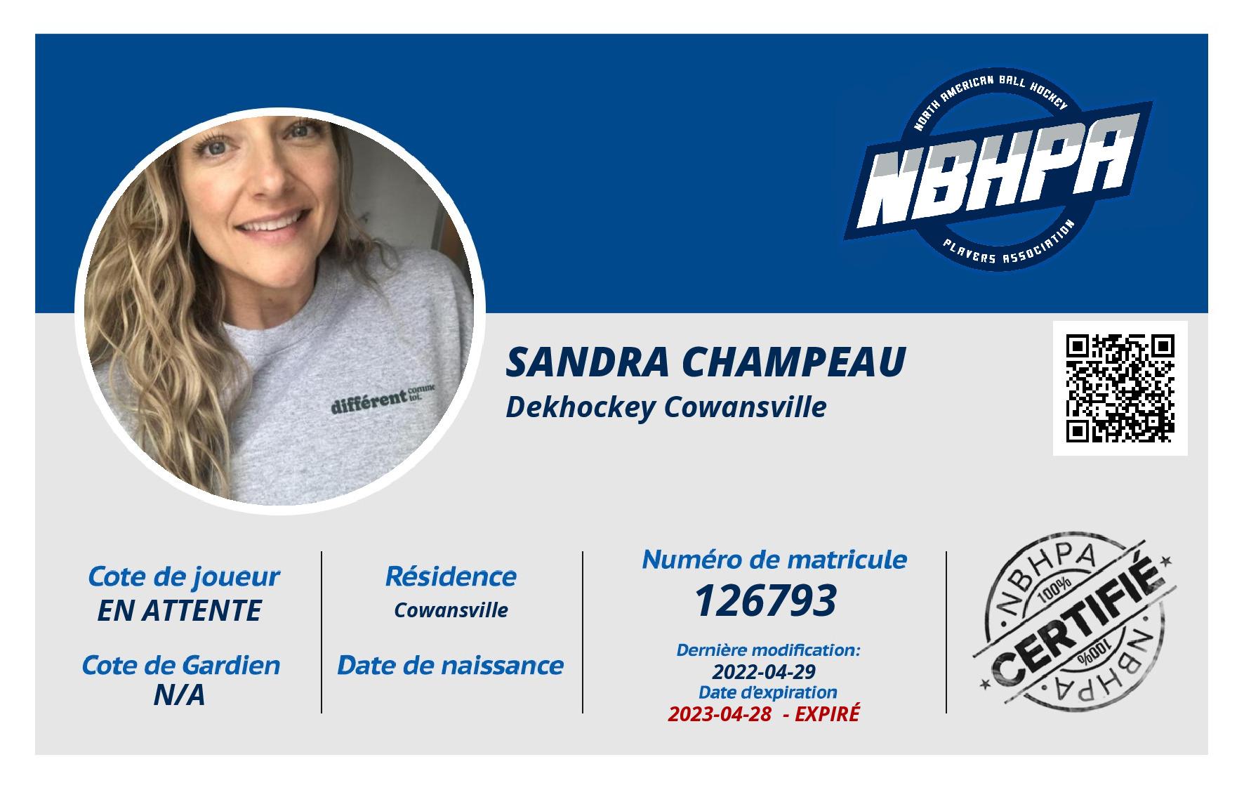 Sandra Champeau