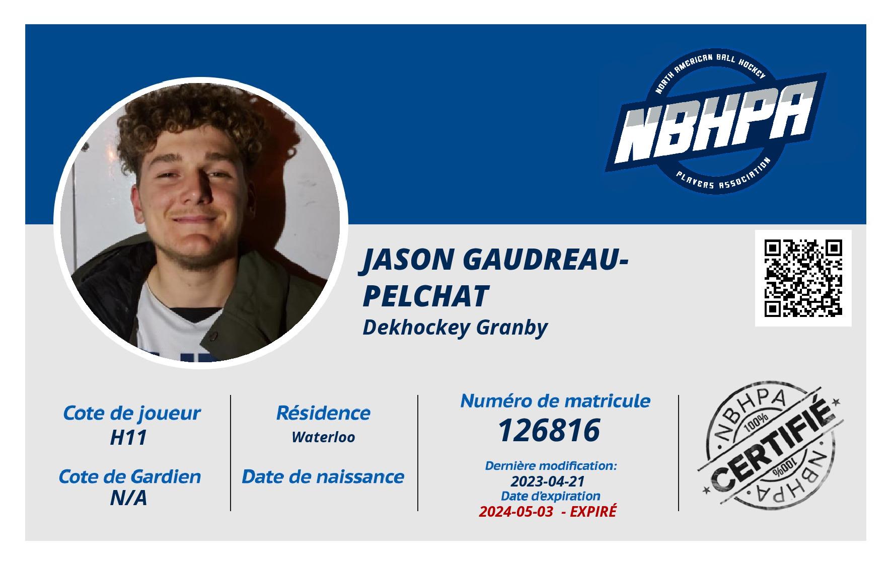 Jason Gaudreau-Pelchat