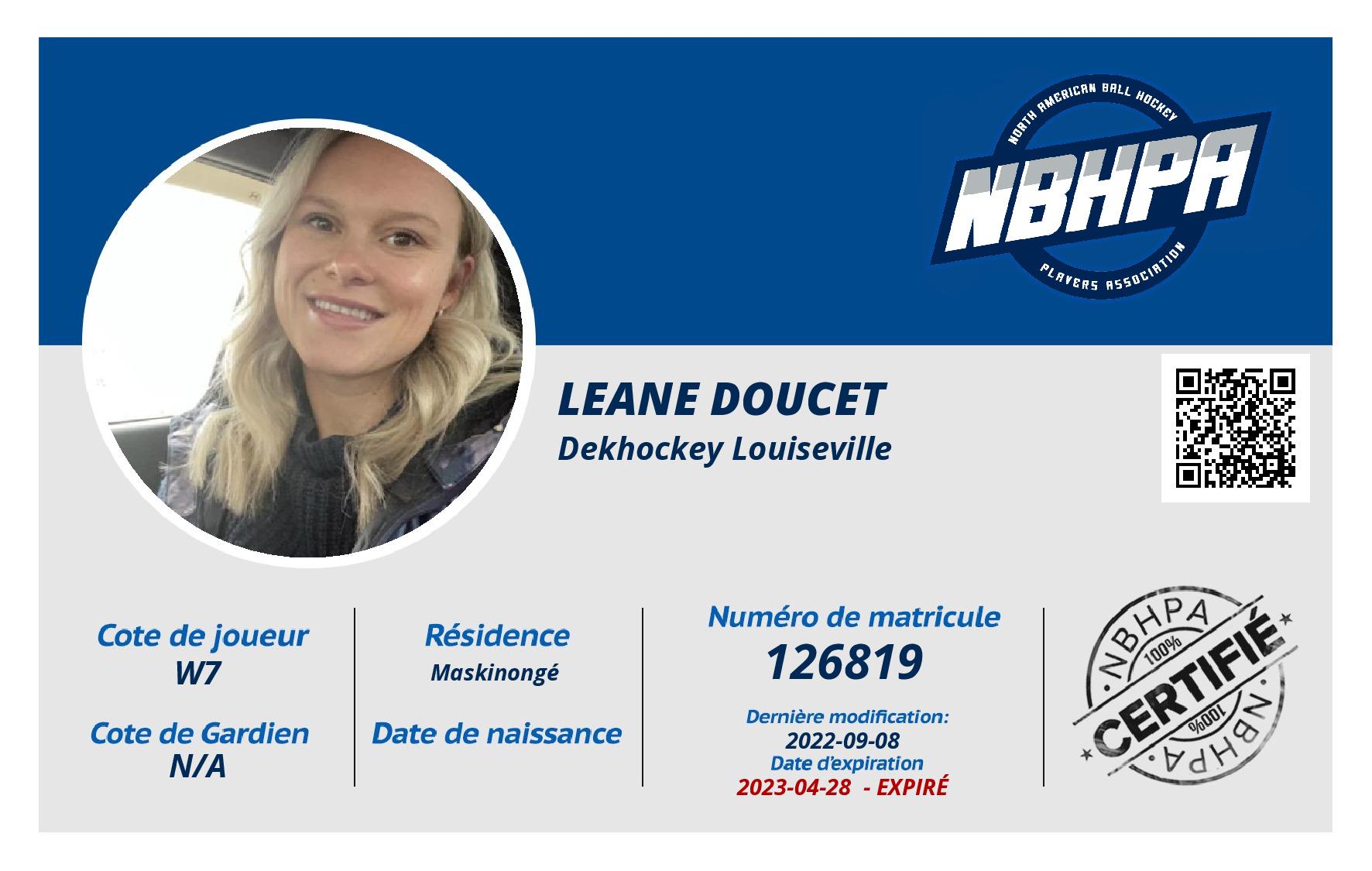 Leane Doucet 