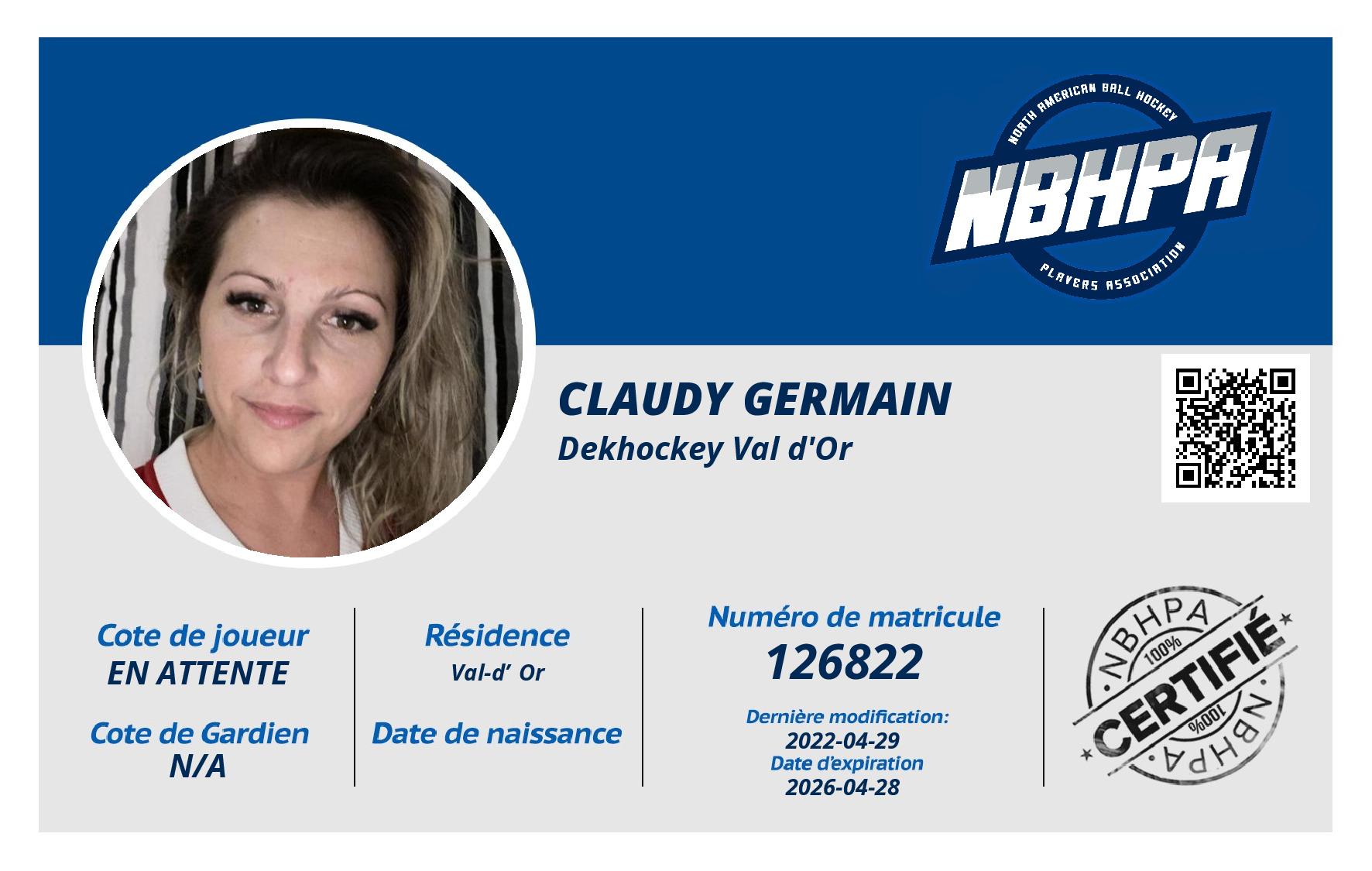 Claudy Germain