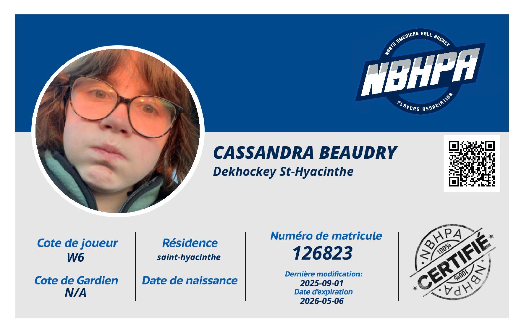 Cassandra Beaudry