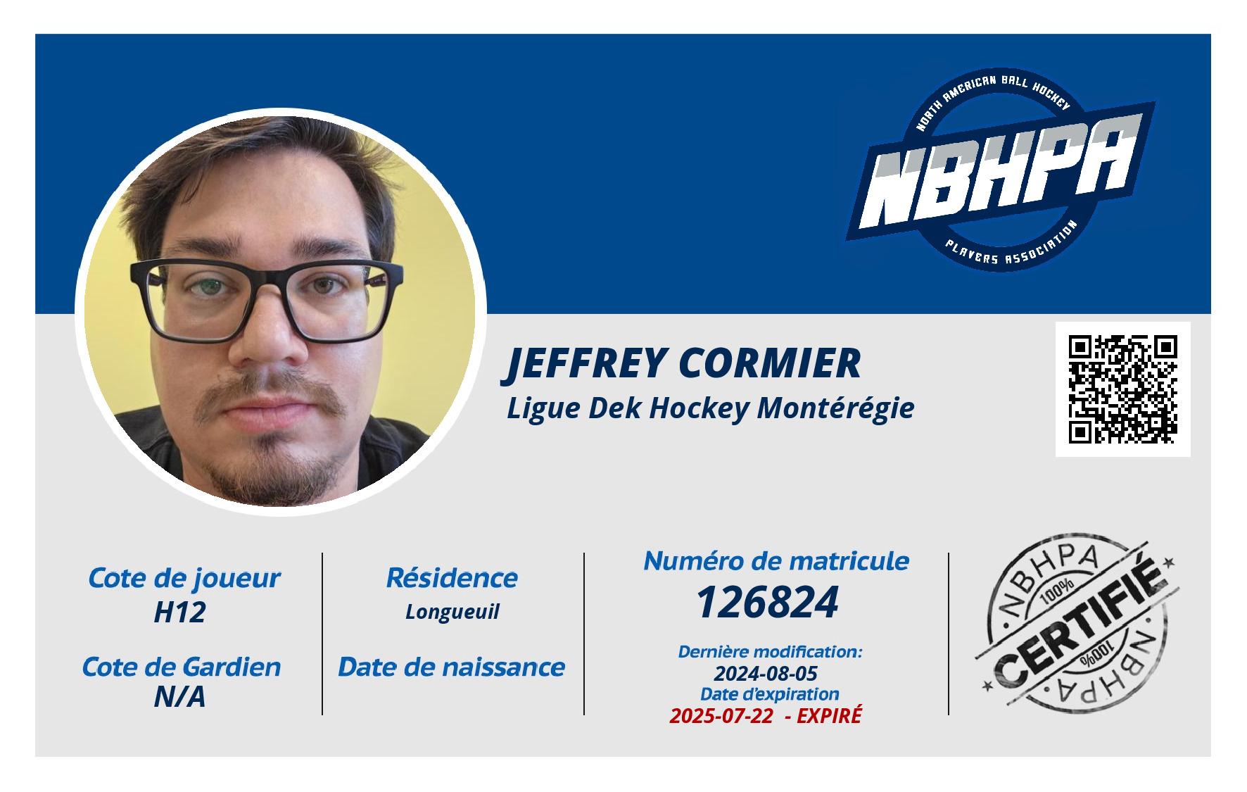 Jeffrey Cormier