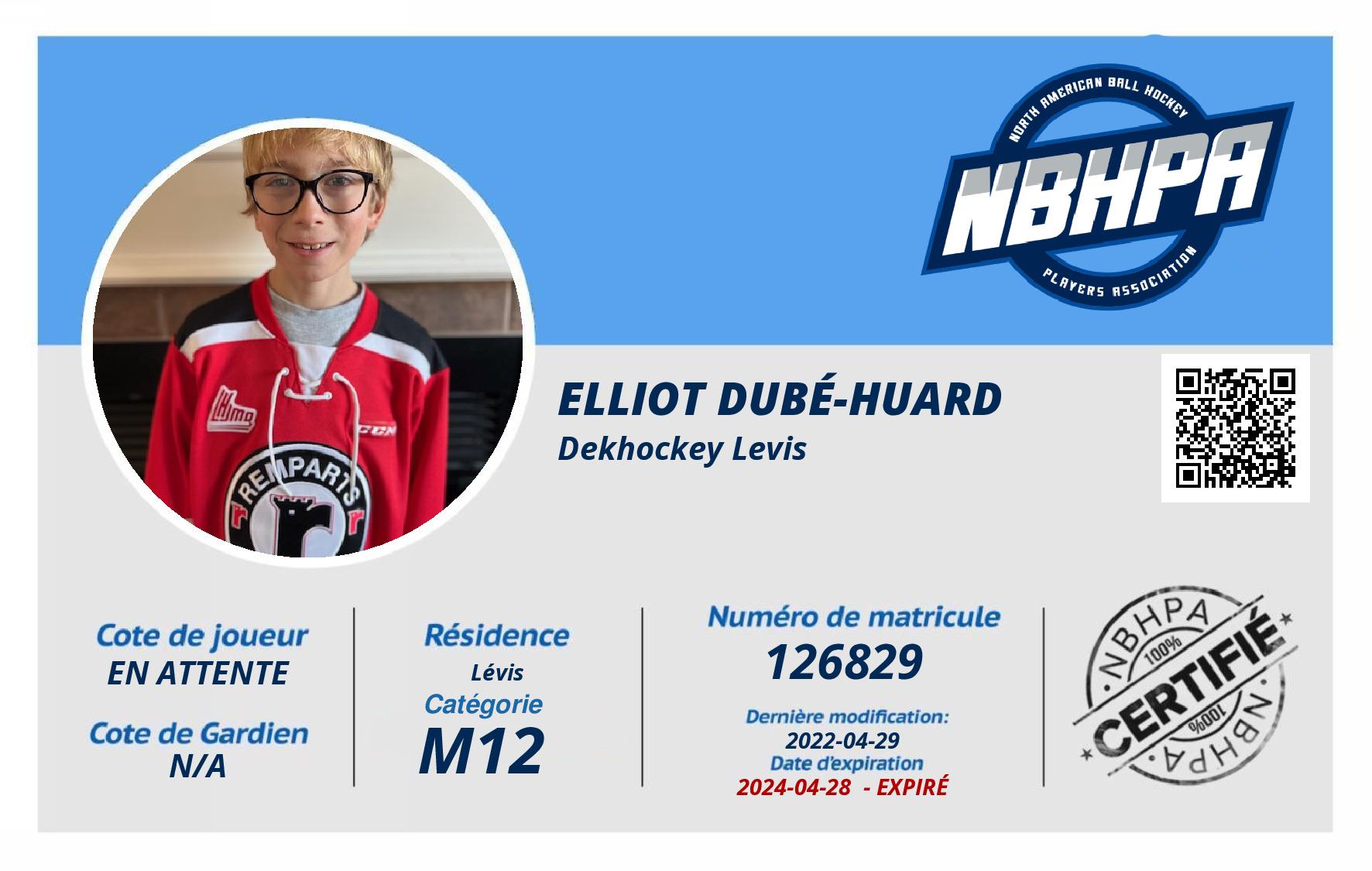 Elliot Dubé-Huard