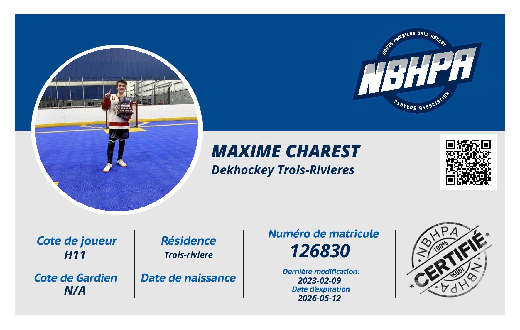 Maxime Charest