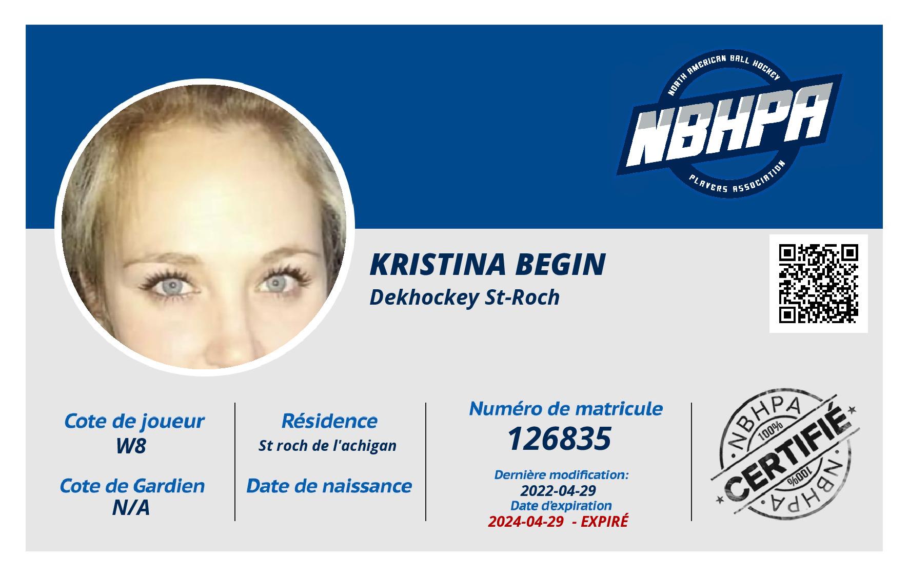 Kristina Begin