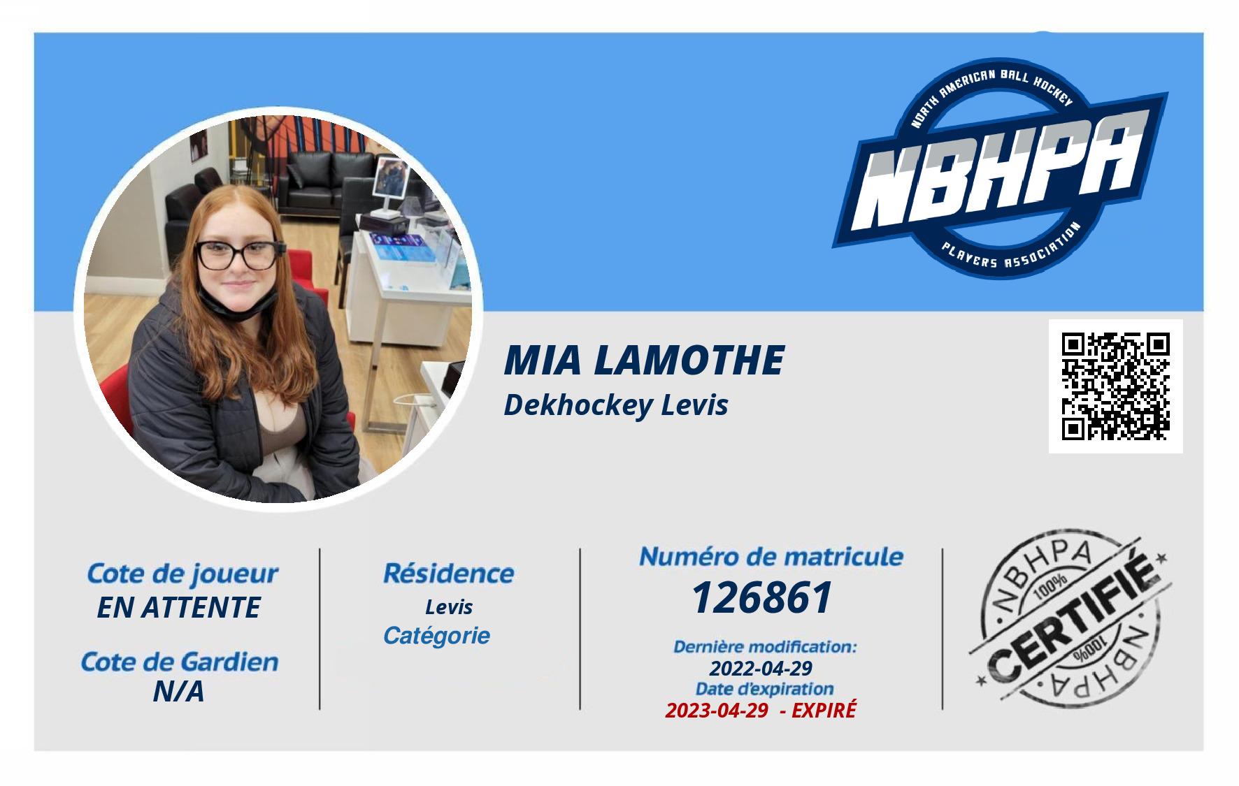 Mia Lamothe