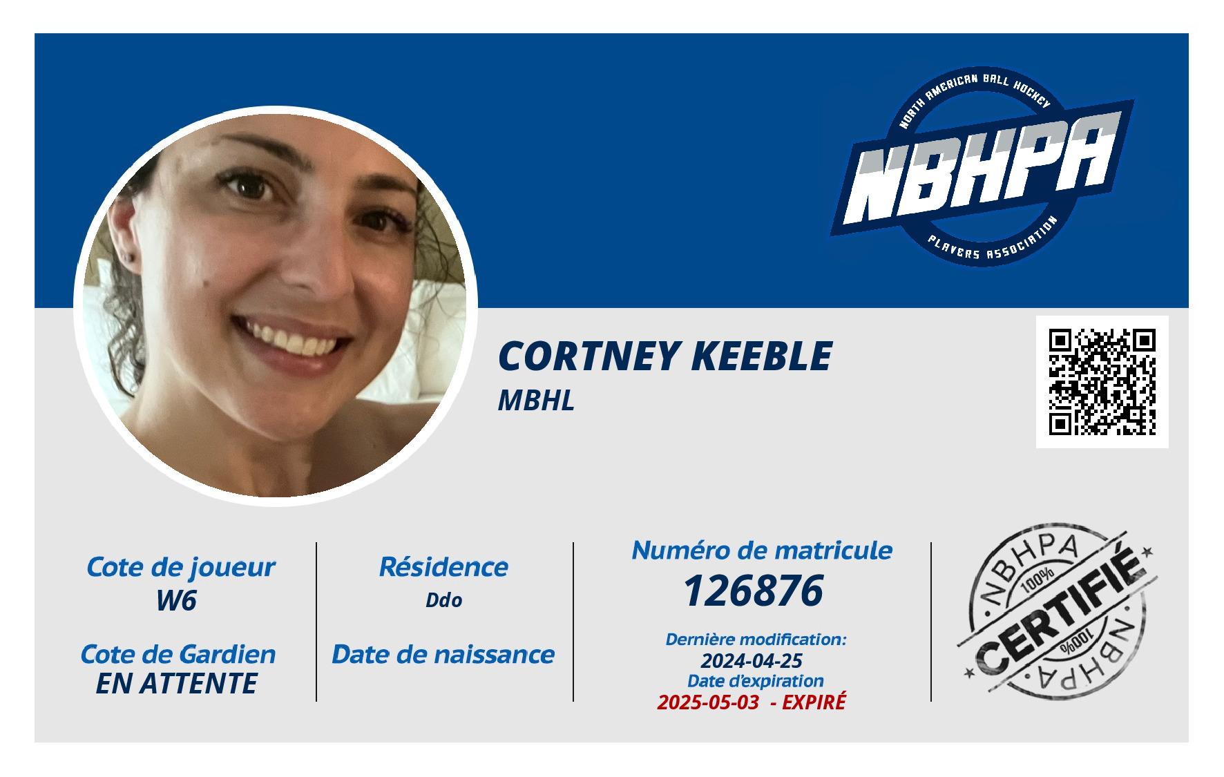 Cortney Keeble