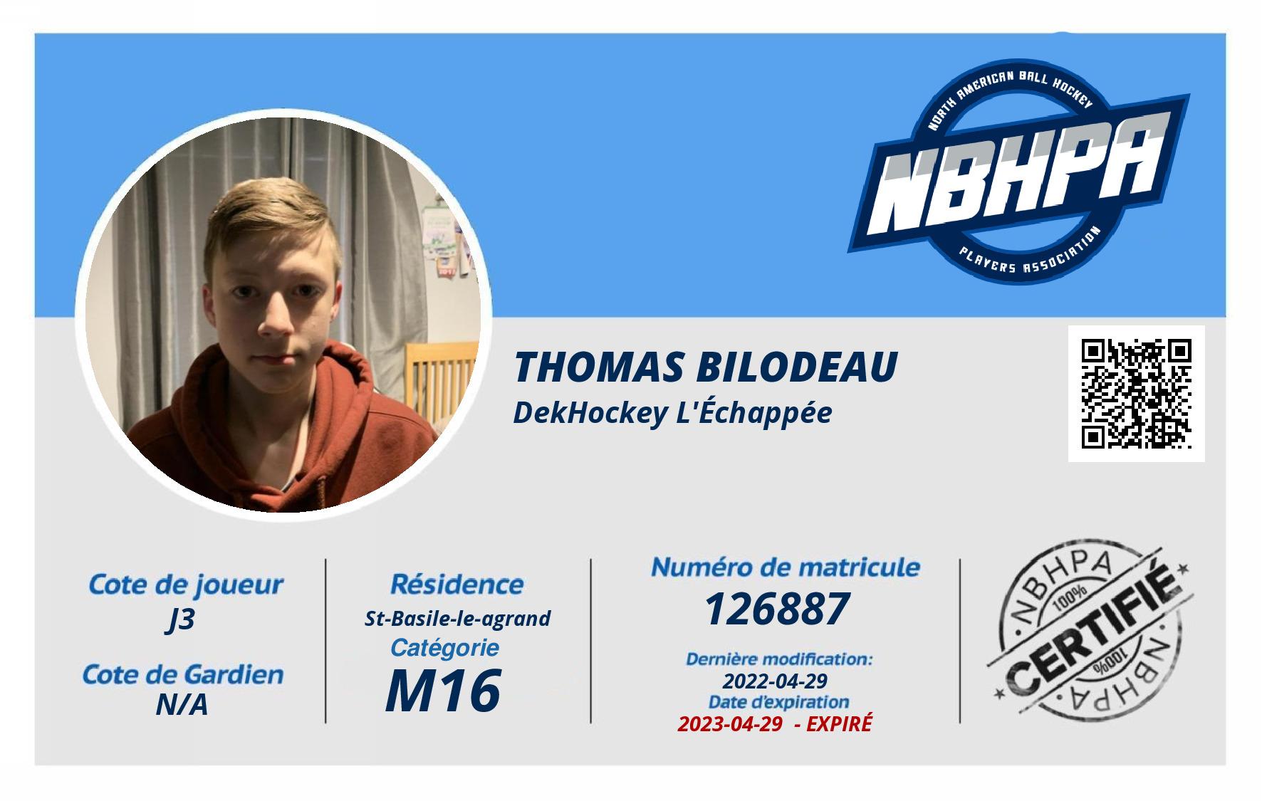 Thomas Bilodeau